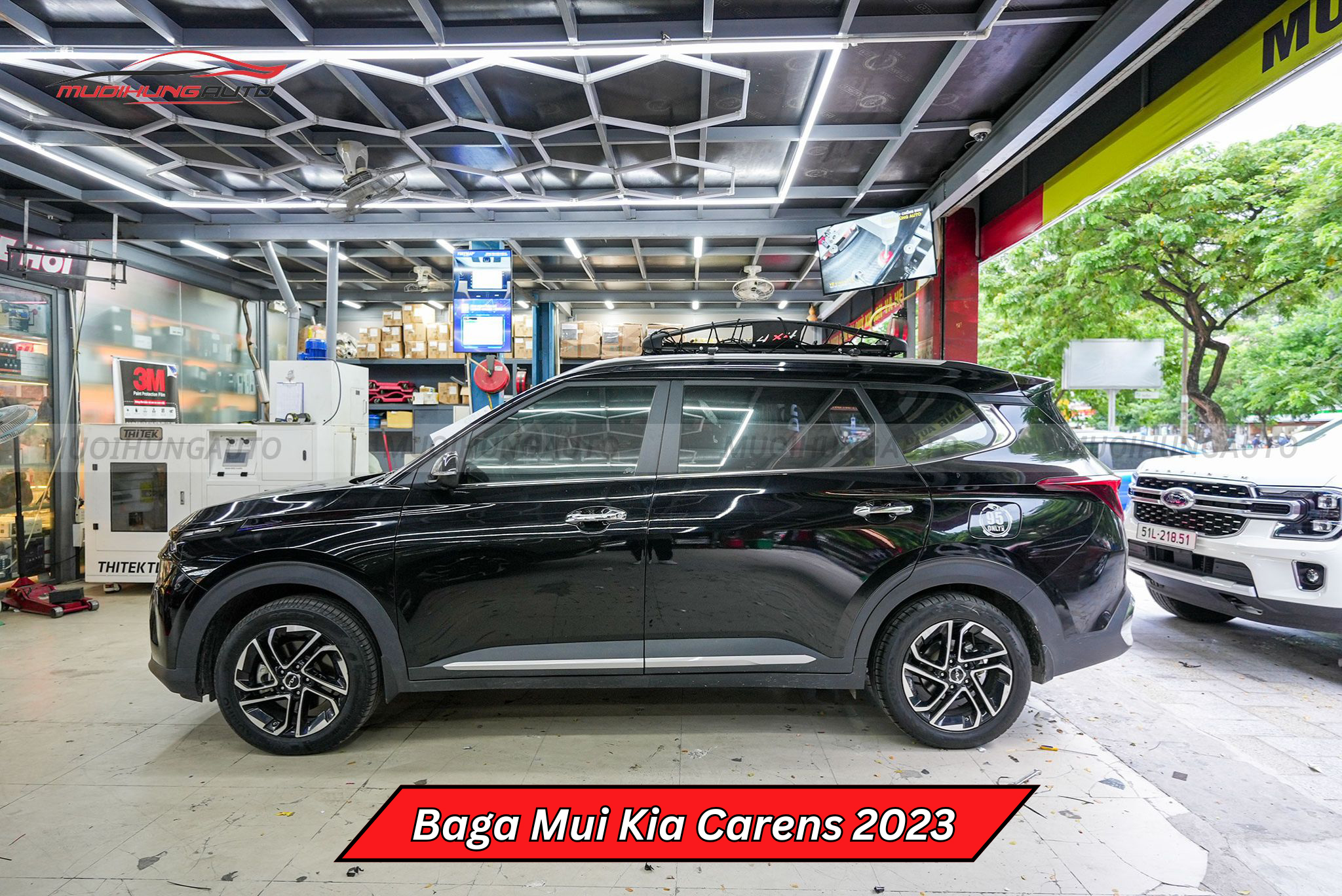 Baga mui xe Kia Carens 2023