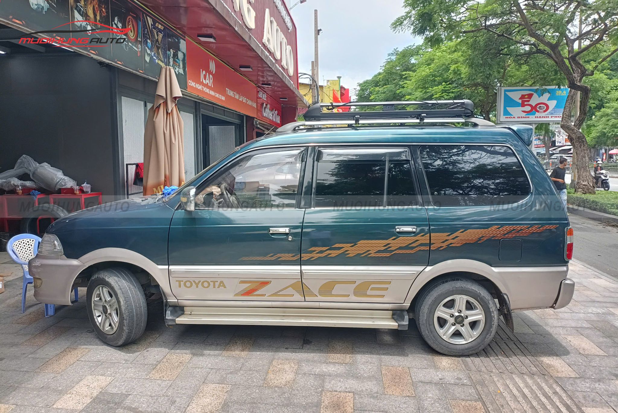 Baga mui xe Toyota Zace