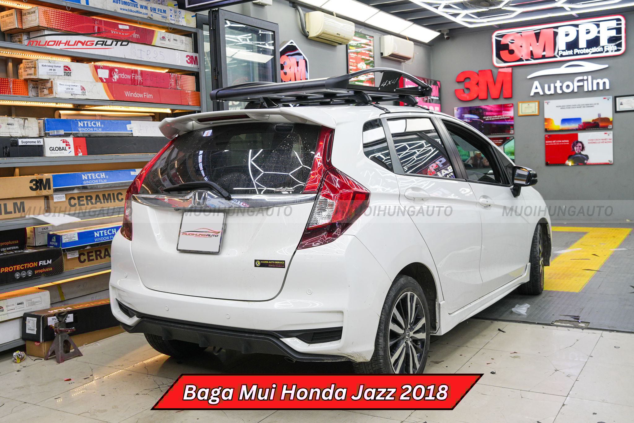 Baga nóc Honda Jazz 2018