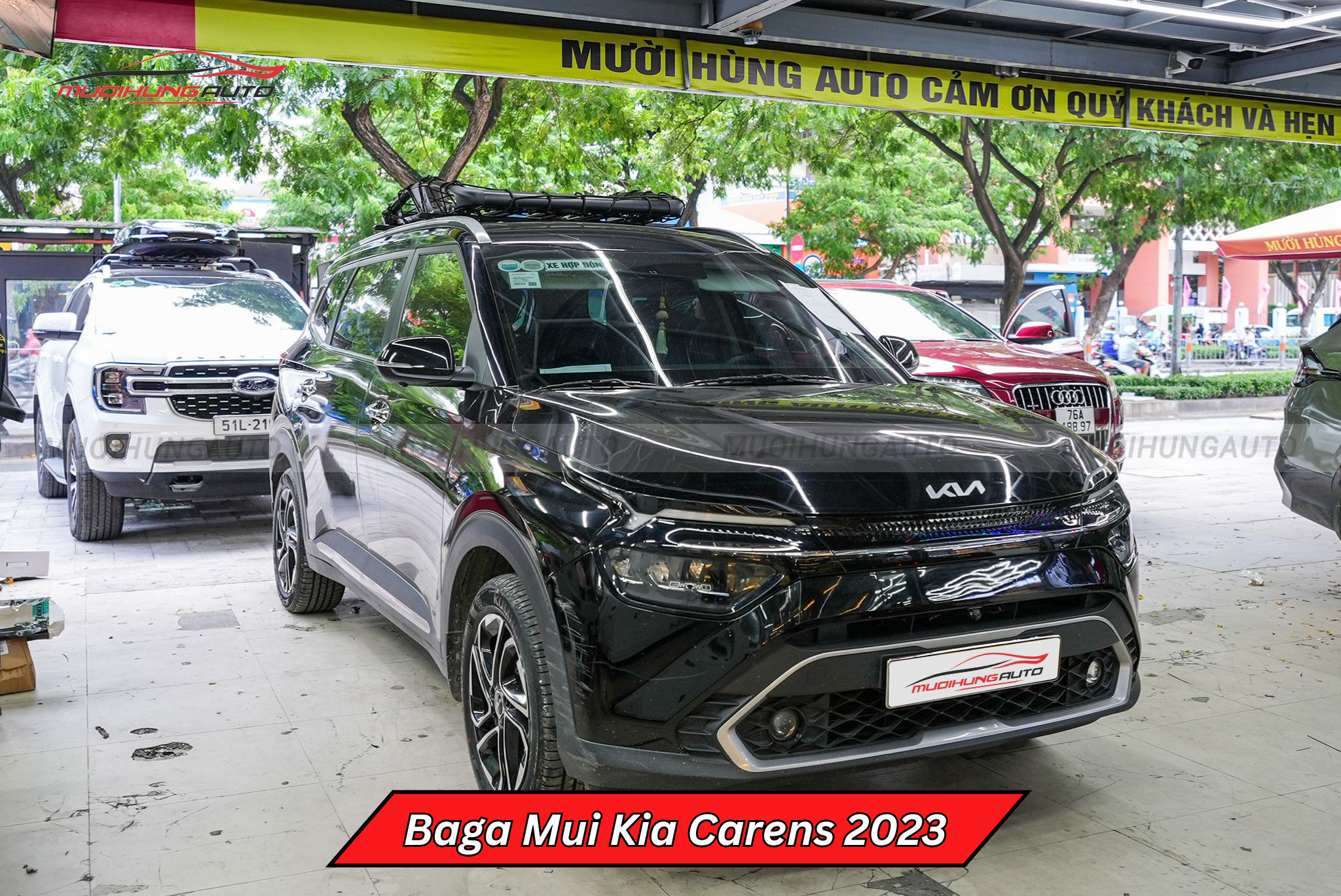 Baga nóc Kia Carens 2023