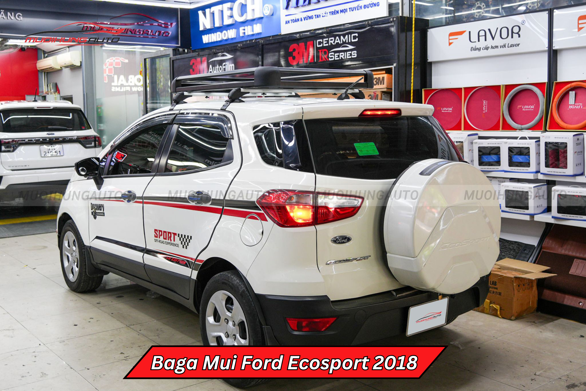 Baga nóc xe Ford Ecosport 2018
