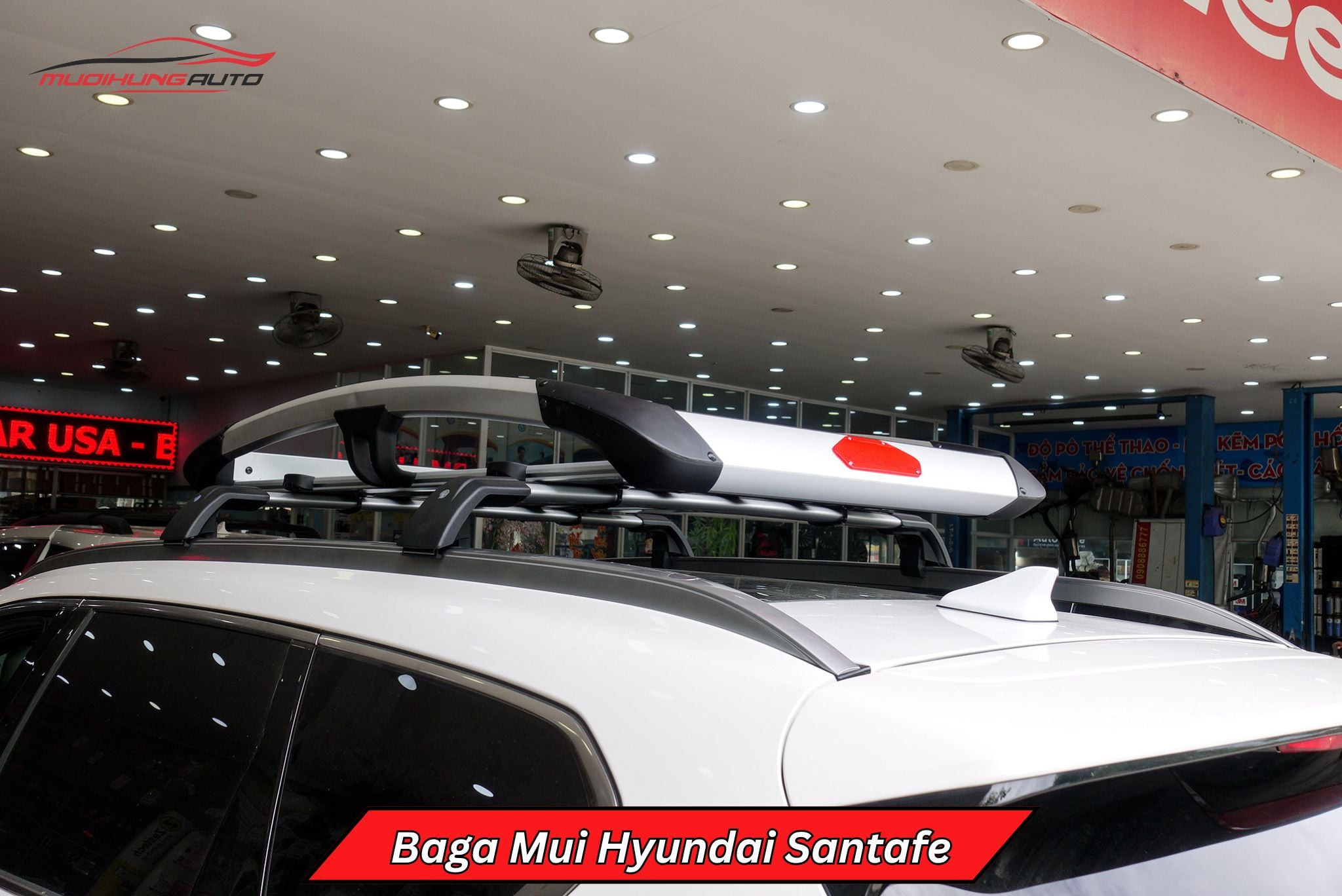 Baga nóc xe Hyundai Santafe