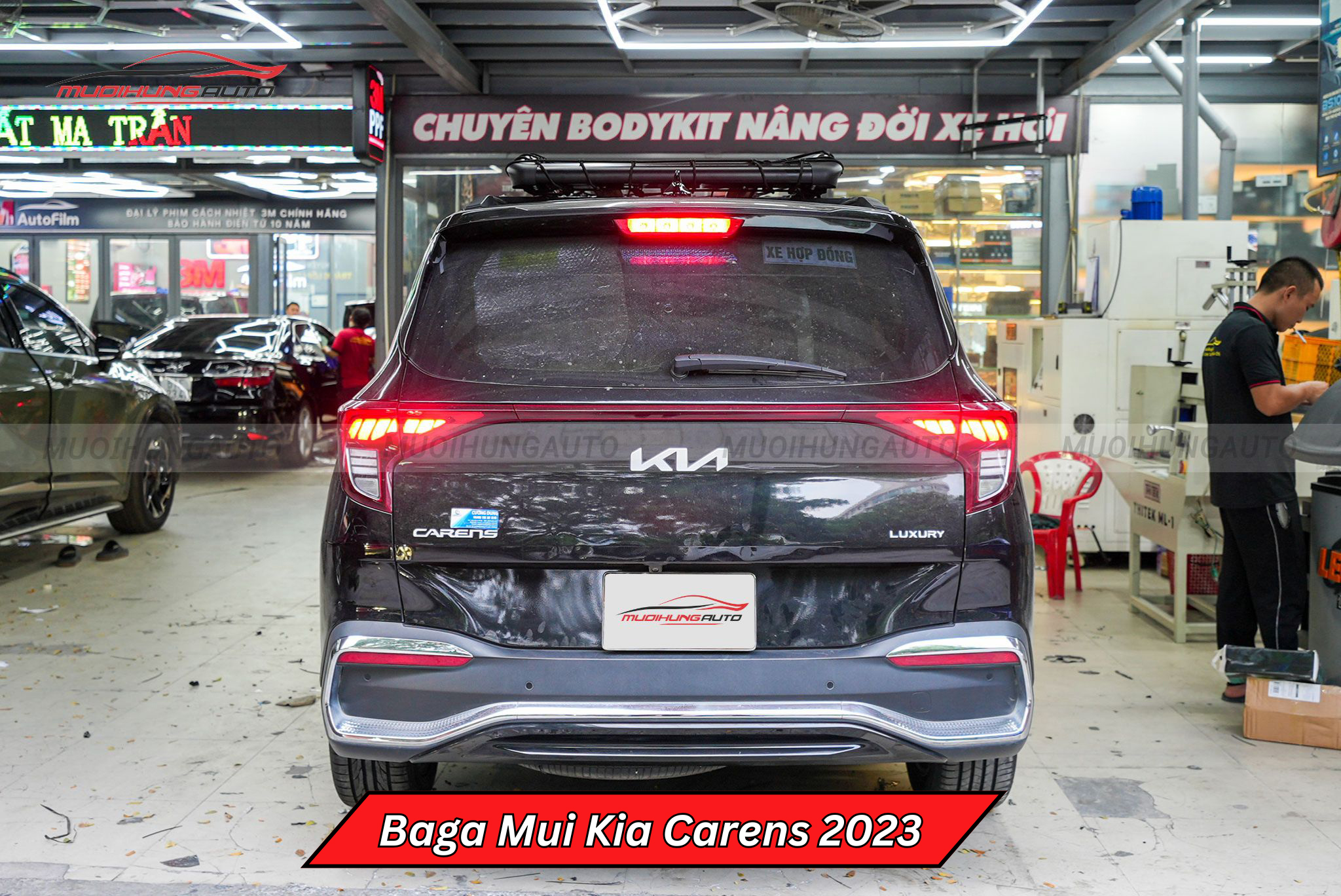 Baga nóc xe Kia Carens 2023