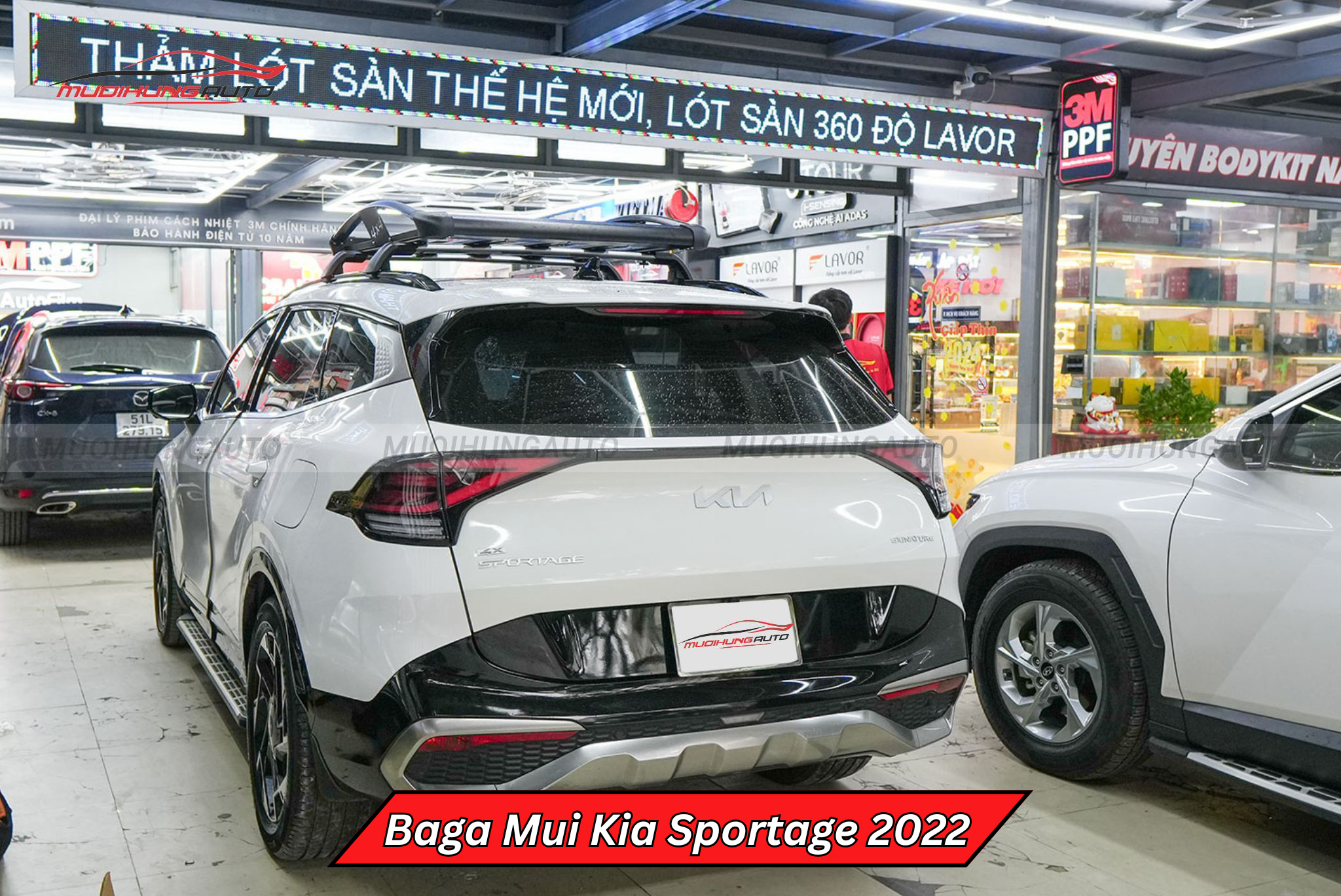 Baga nóc xe Kia Sportage 2022