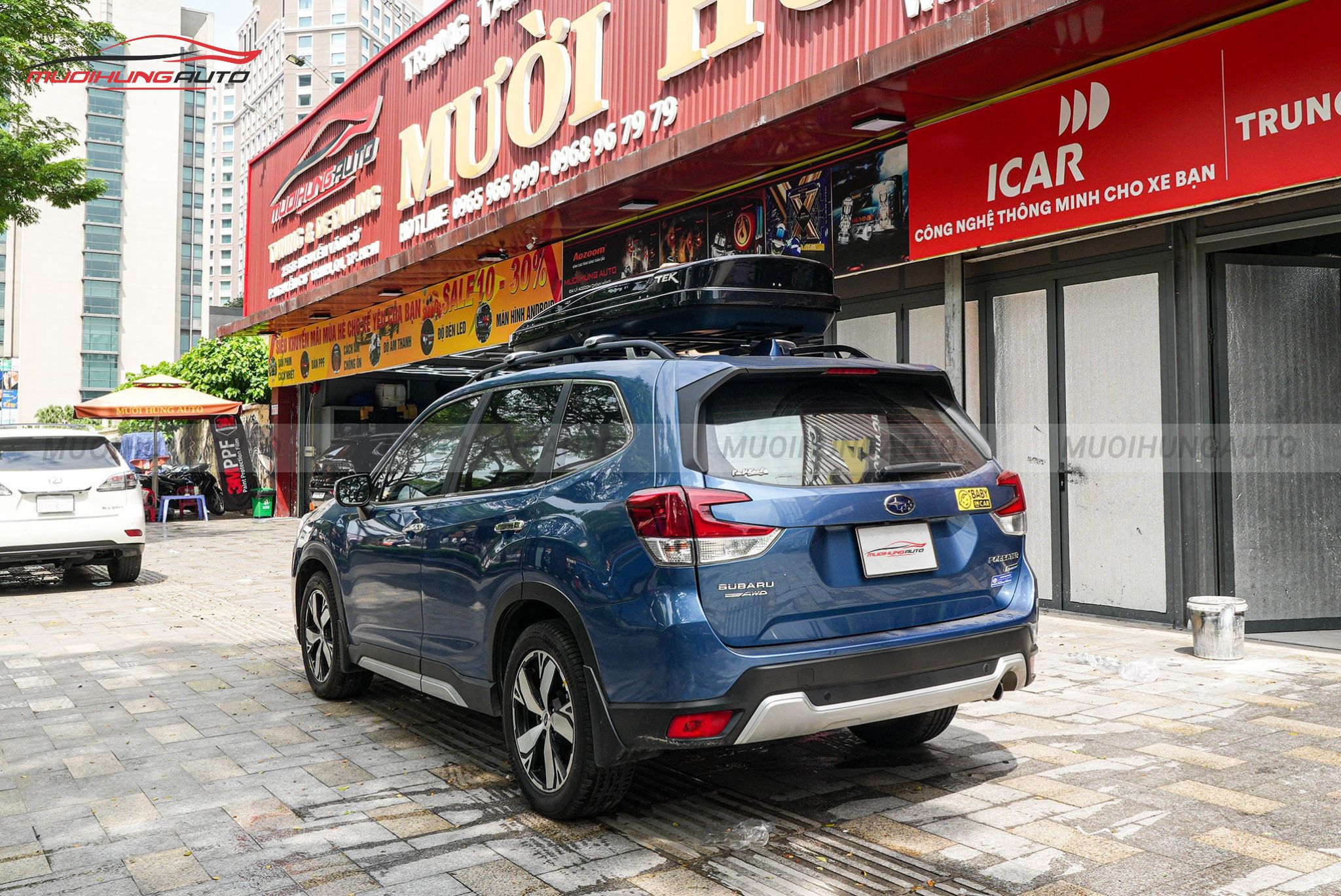 Baga phi thuyền Subaru Forester 2022