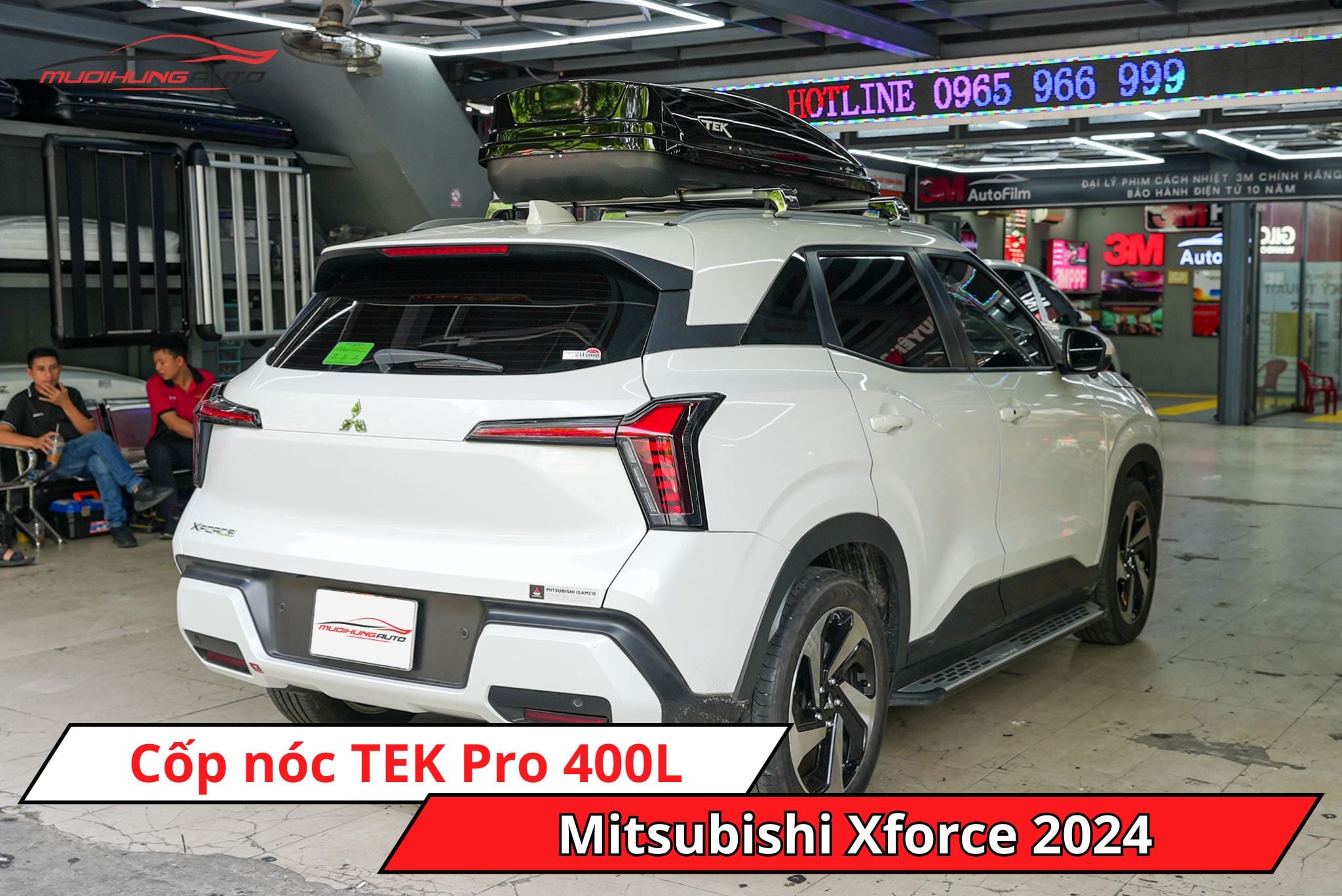 Baga phi thuyền TEK Pro 400L cho xe Mitsubishi Xforce 2024v