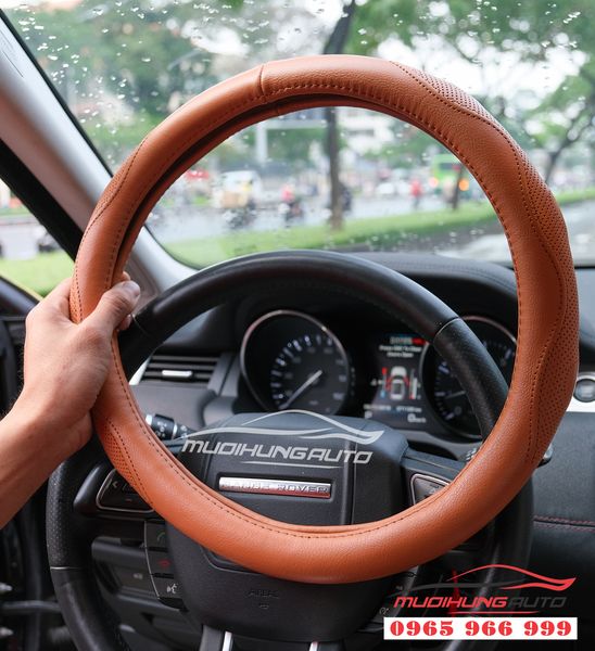 Bao tay vô lăng ô tô da bò cao cấp mã 47 01