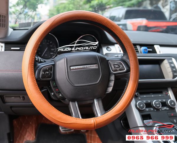 Bao tay vô lăng ô tô da bò cao cấp mã 48 02