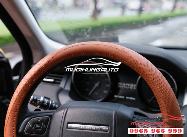 Bao tay vô lăng ô tô da bò cao cấp mã 48 06