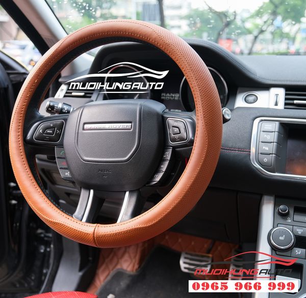 Bao tay vô lăng ô tô da bò cao cấp mã 48 07