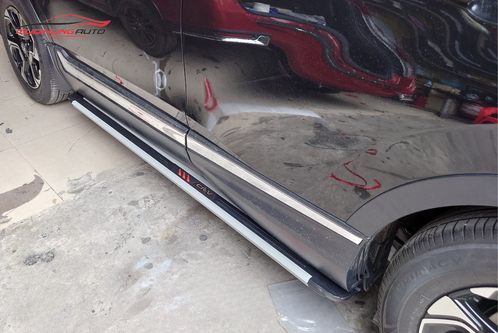 Bệ bước chân cho Honda CRV 2018