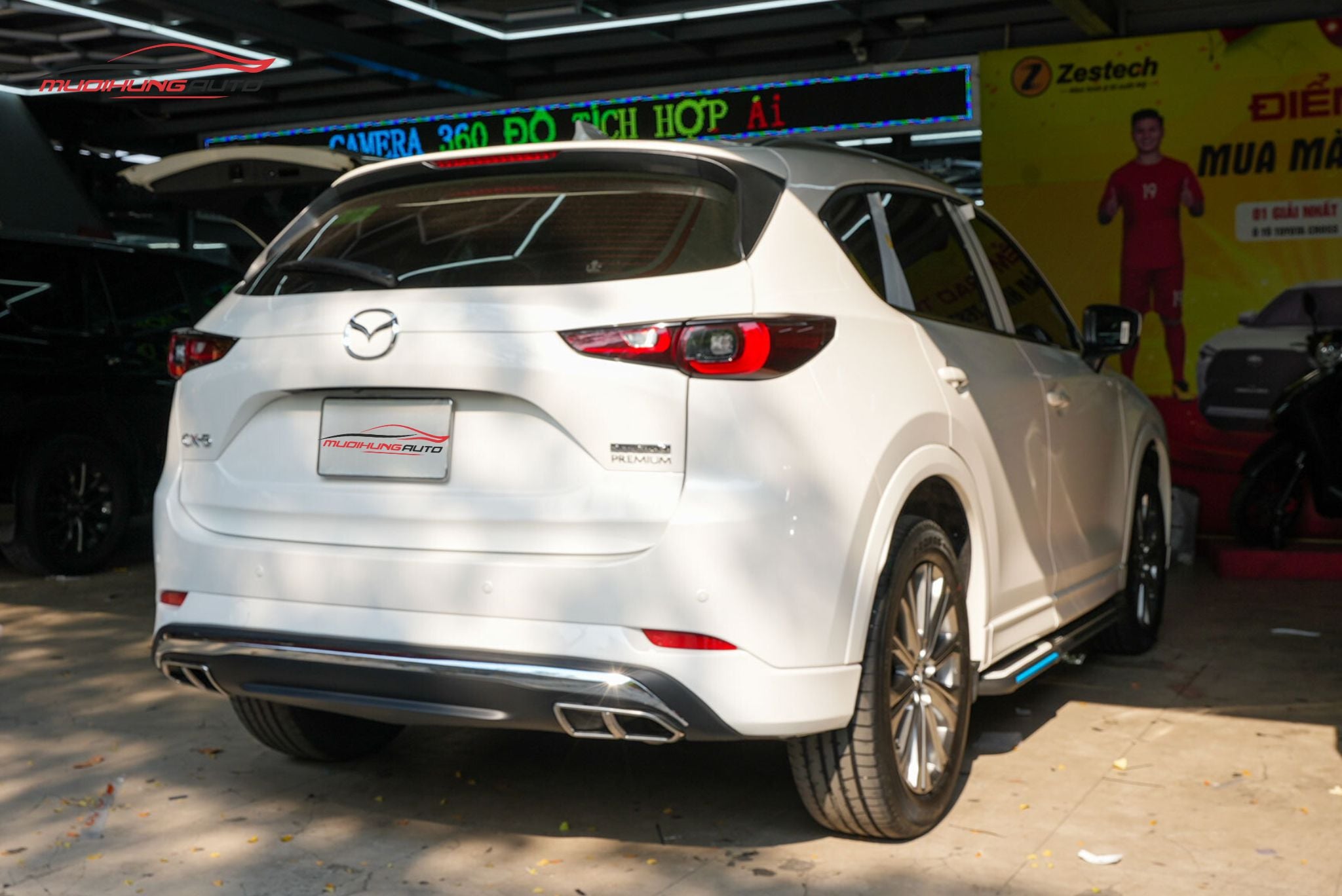 bệ bước chân cho Mazda CX5 2018-2024 - Mẫu Sway 058