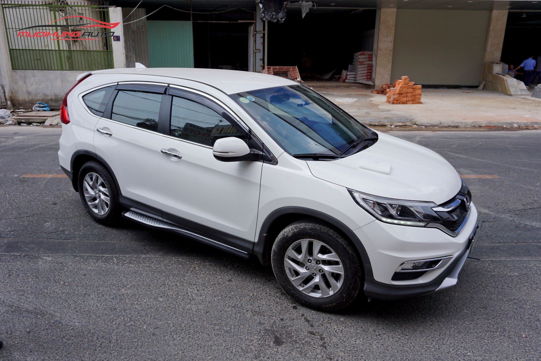 Bệ bước chân Honda CRV 2016