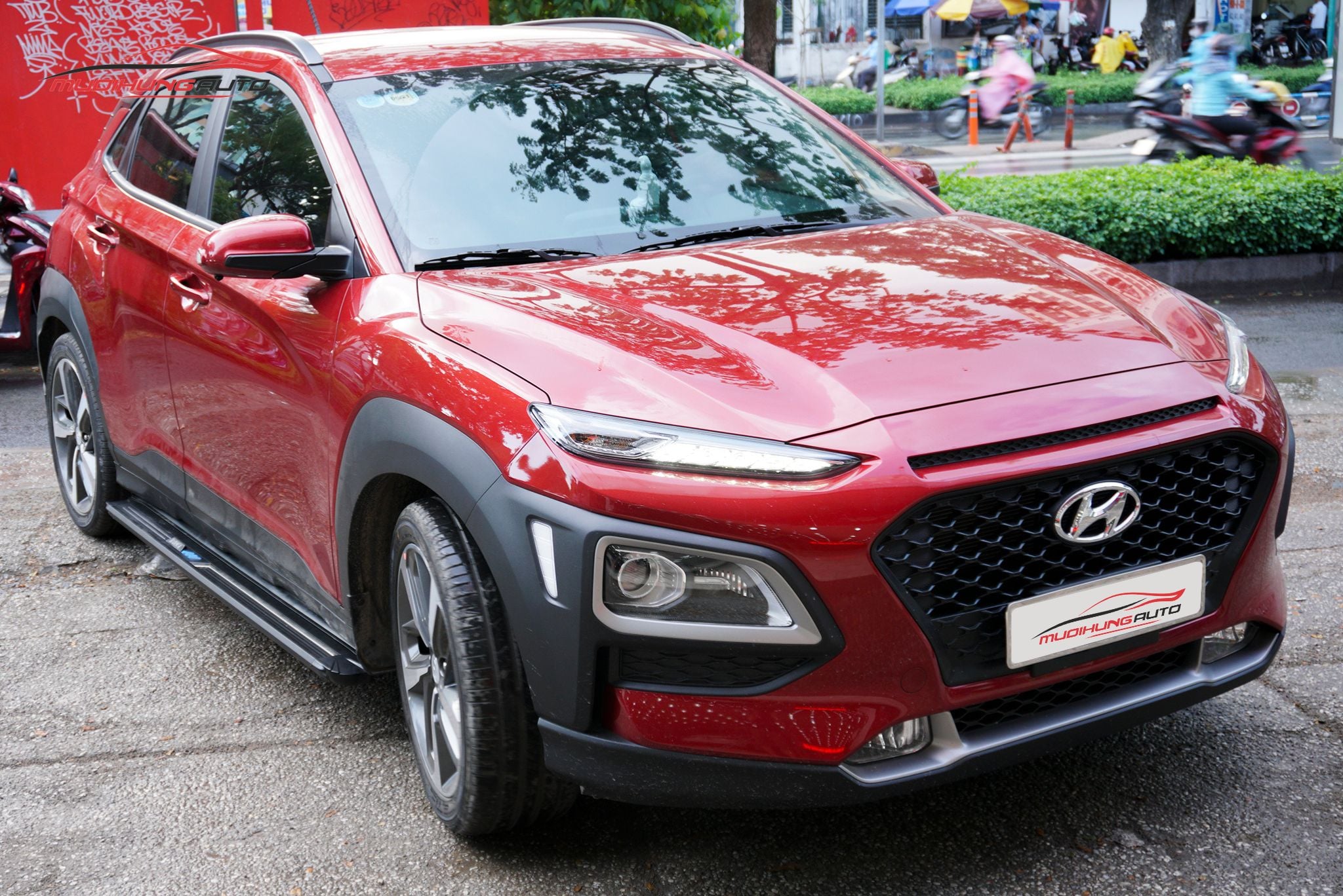 Bệ bước chân Hyundai Kona