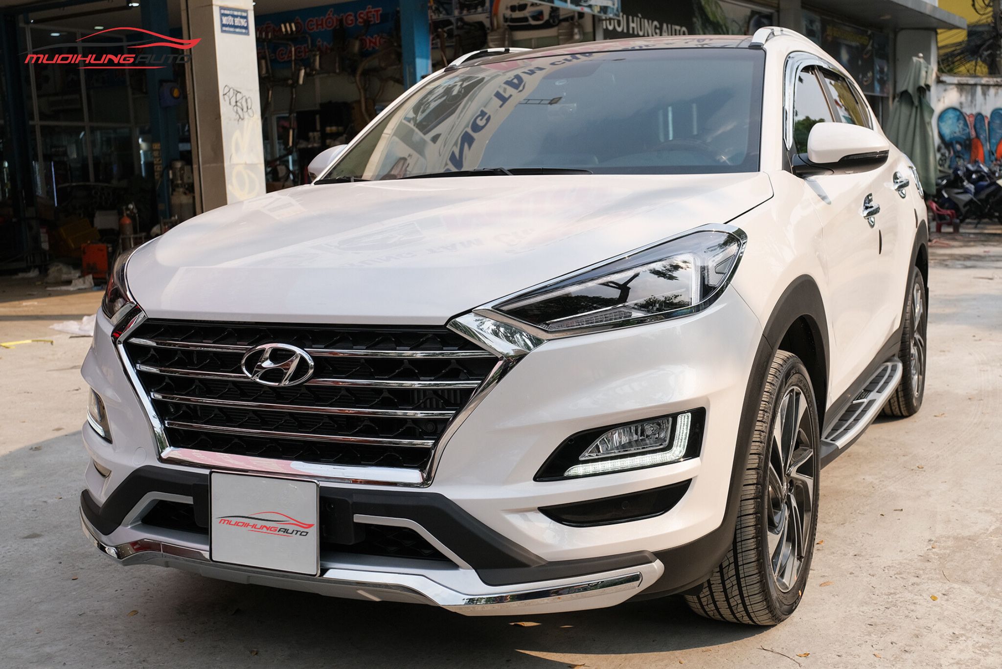 Top 10+ Mẫu Bệ Bước Hyundai Tucson Bền Đẹp Nhất 2025