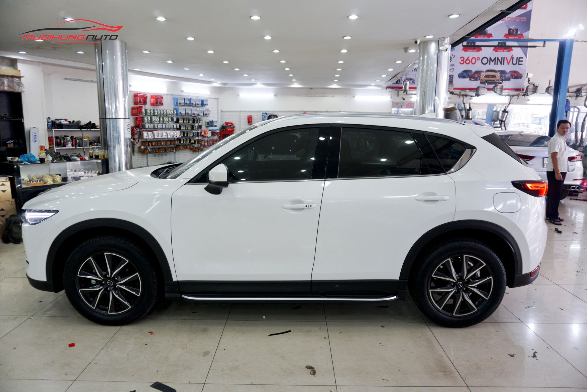 Bệ bước chân Mazda CX5 2018