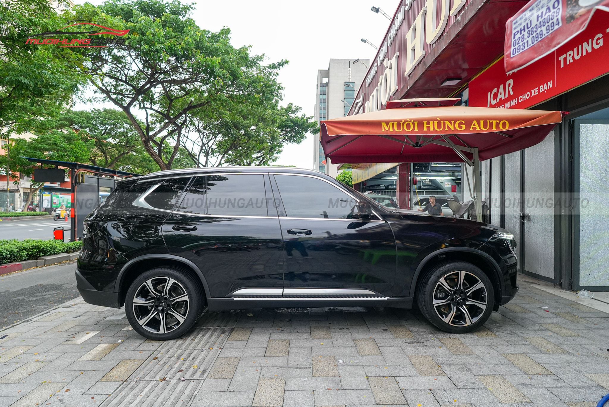 Bệ bước chân Vinfast Lux SA 2.0 2019