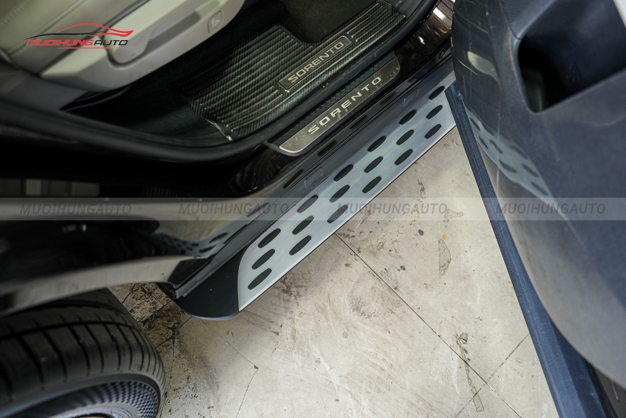 Bệ bước cho xe Kia Sorento 2022