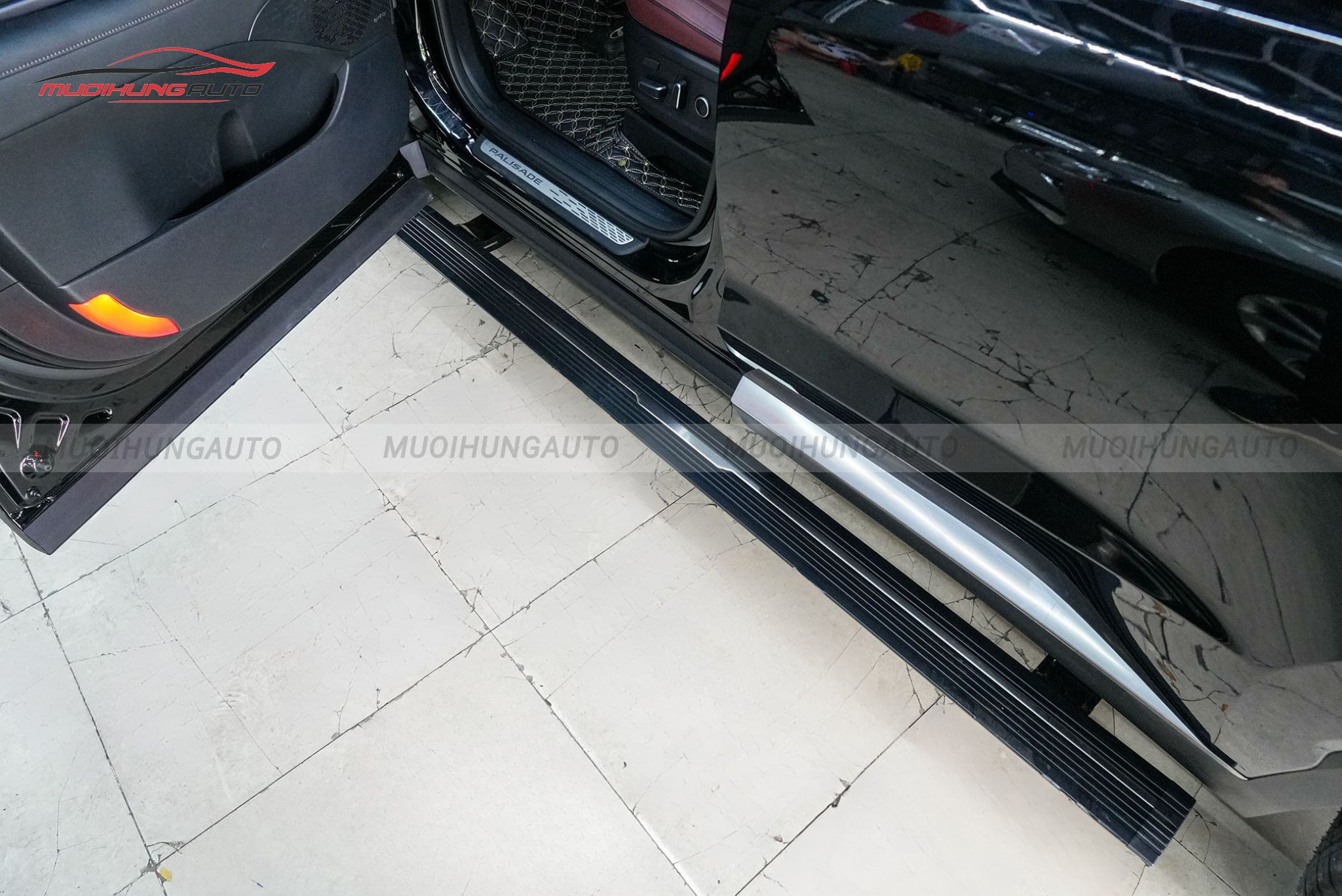 Bệ bước điện cho xe Hyundai Palisade 2024