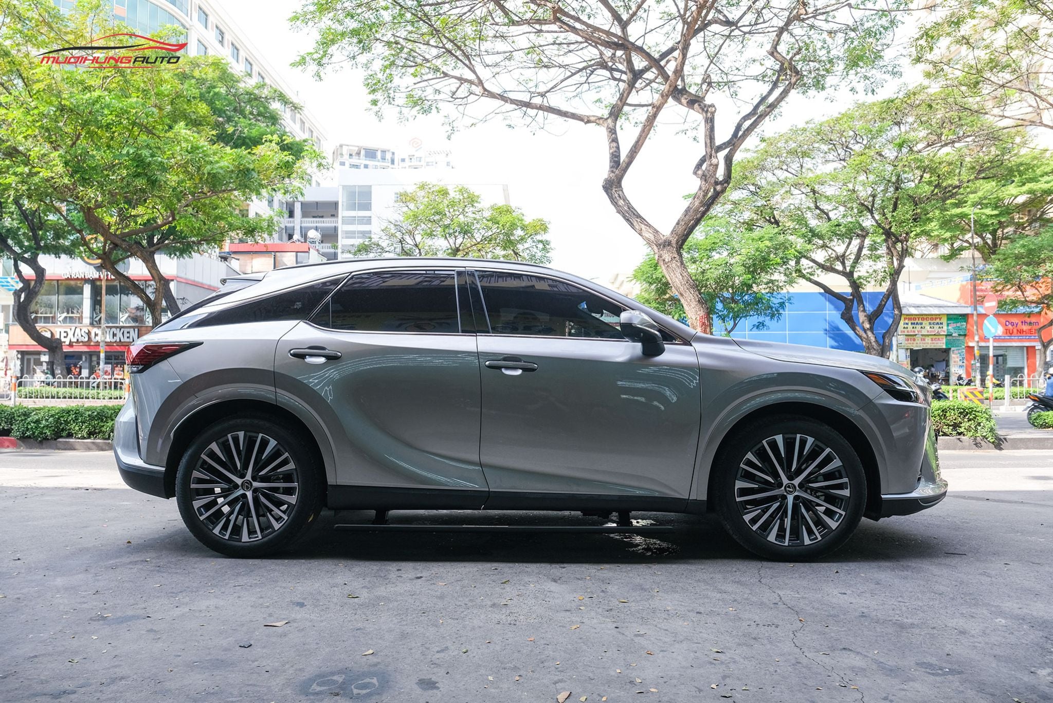 Bệ bước điện Lexus RX350 2023