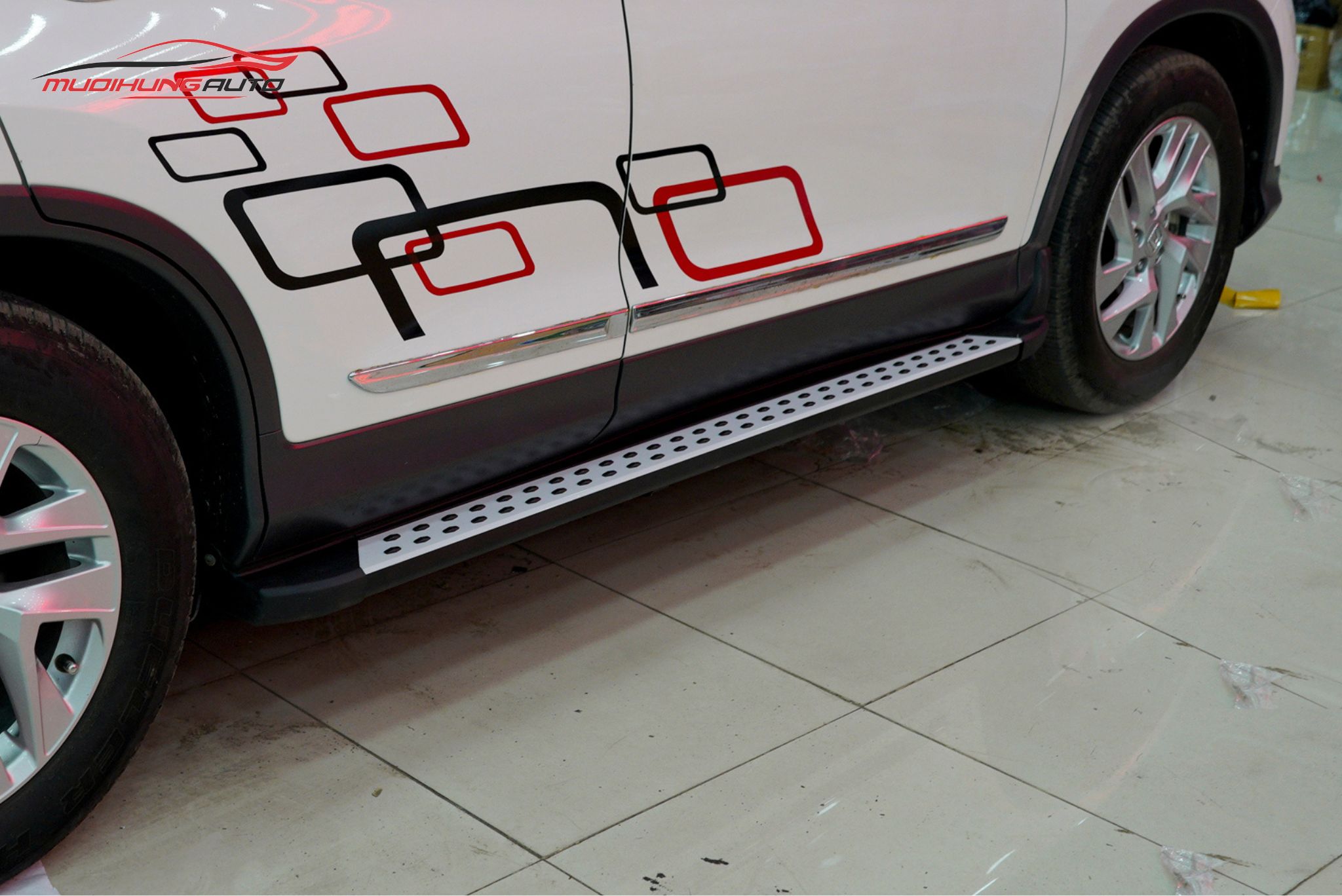 Bệ bước Honda CRV 2016