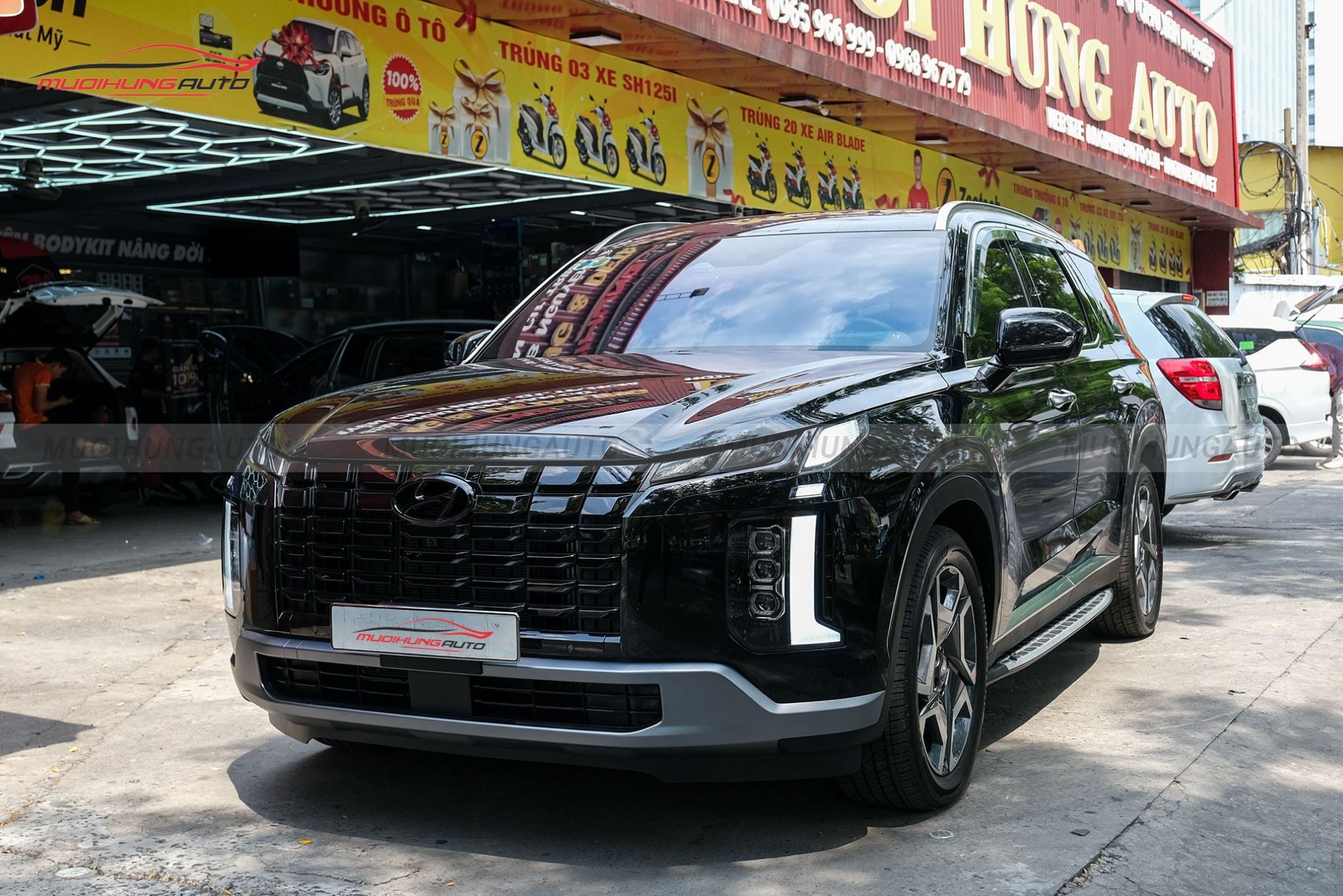 Bệ bước Hyundai Palisade 2024
