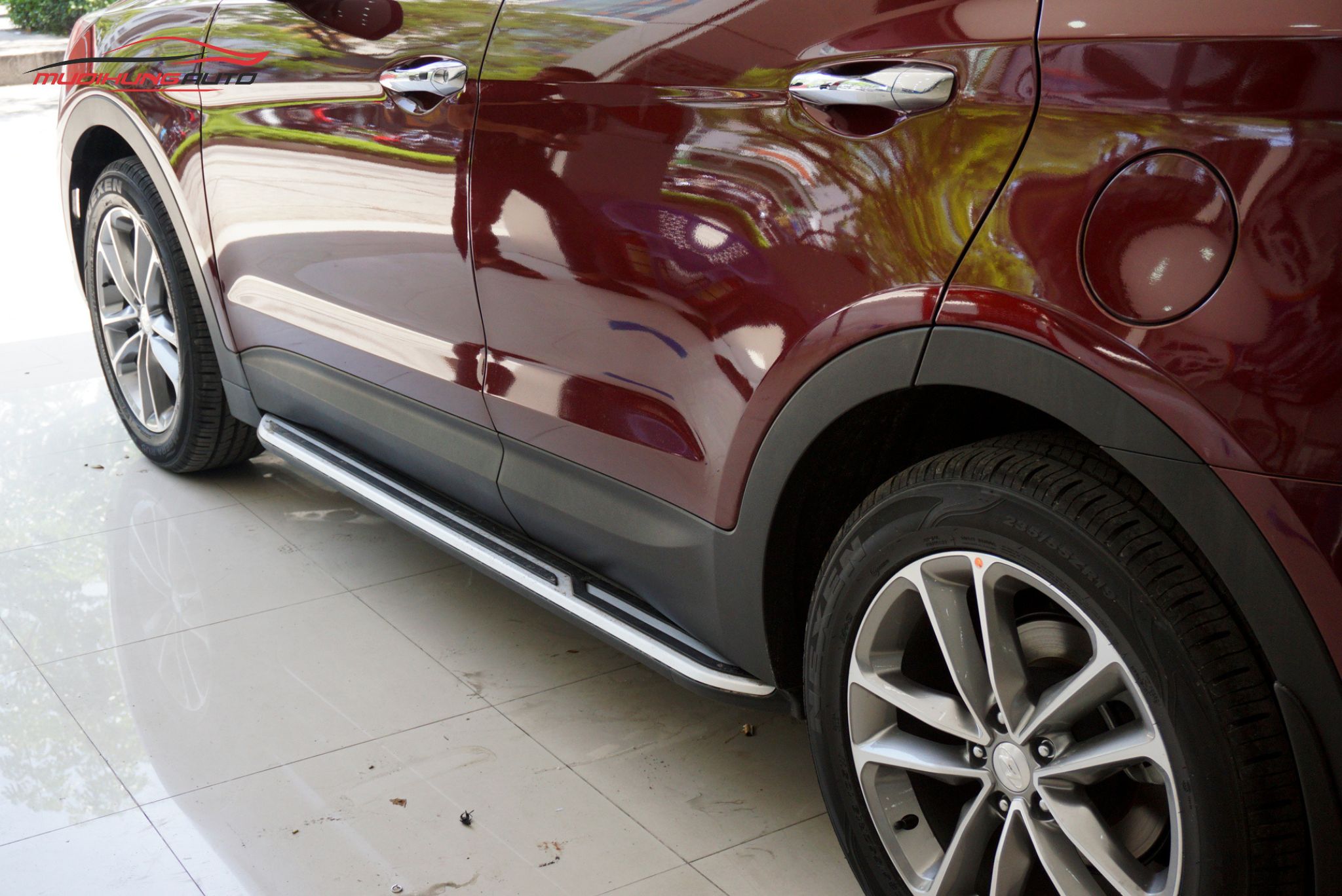 Top 10+ Mẫu Bệ Bước Hyundai SantaFe Bền Đẹp Nhất 2025