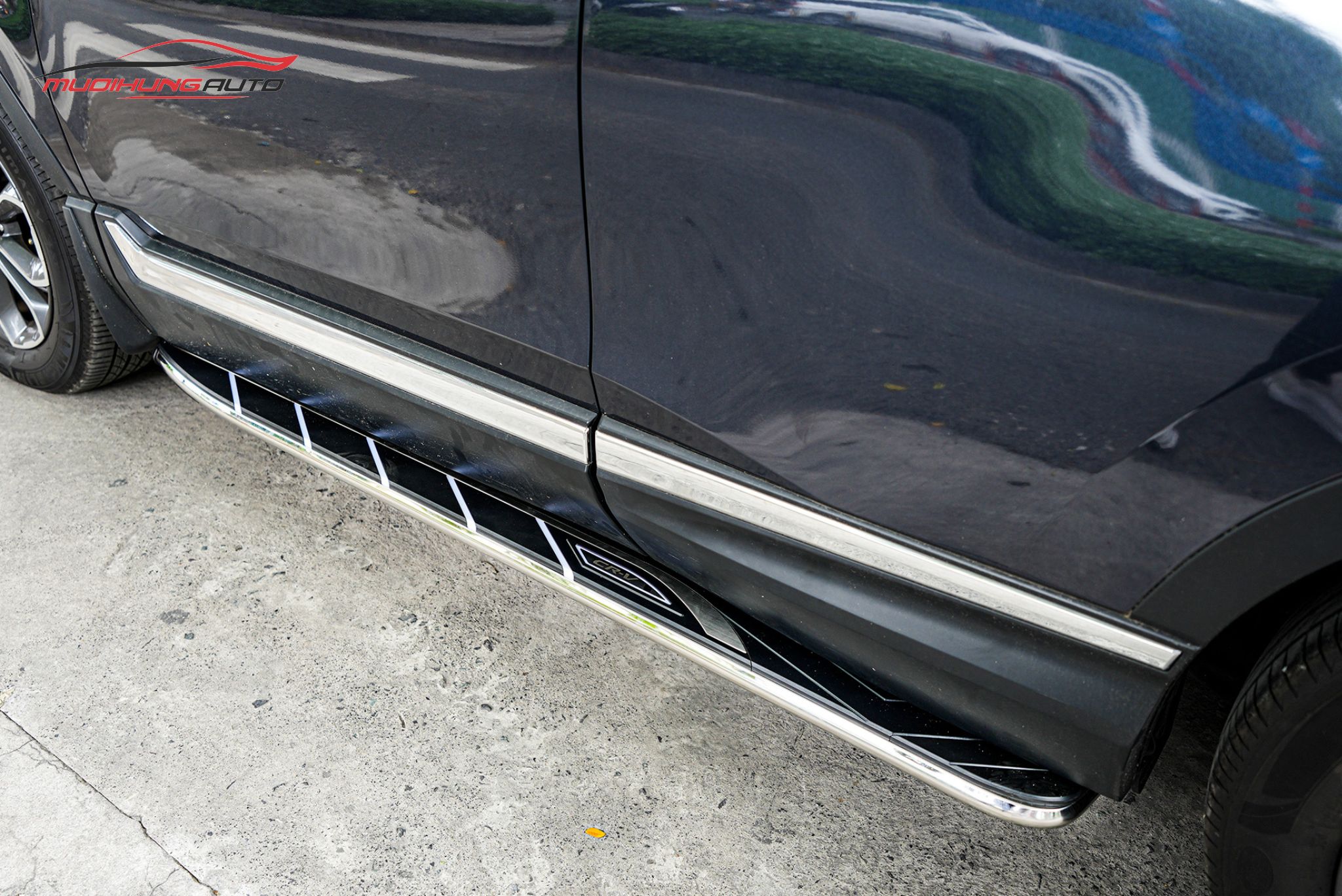 Bệ bước lên xuống Honda CRV 2018