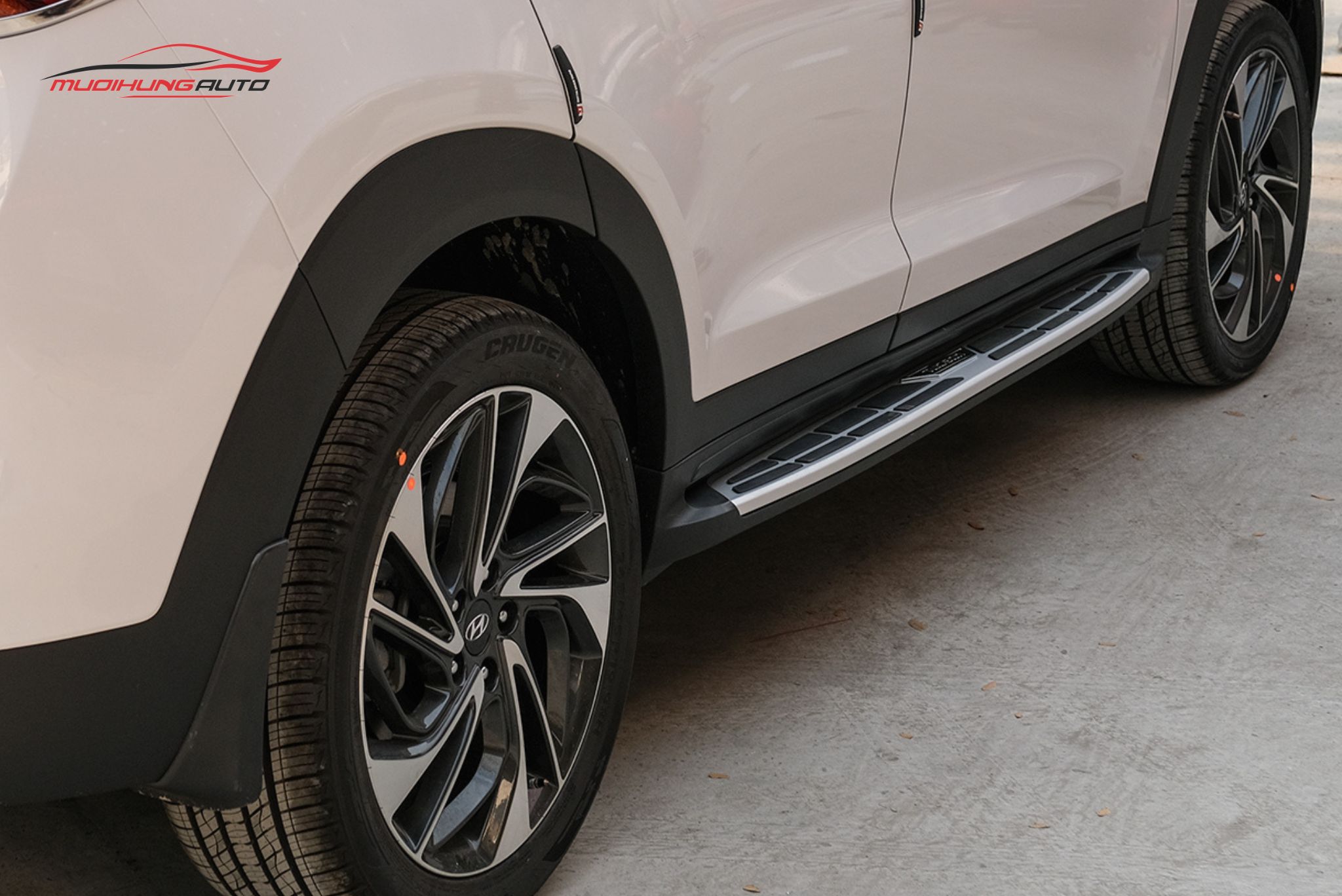 Bệ bước xe Hyundai Tucson 2019