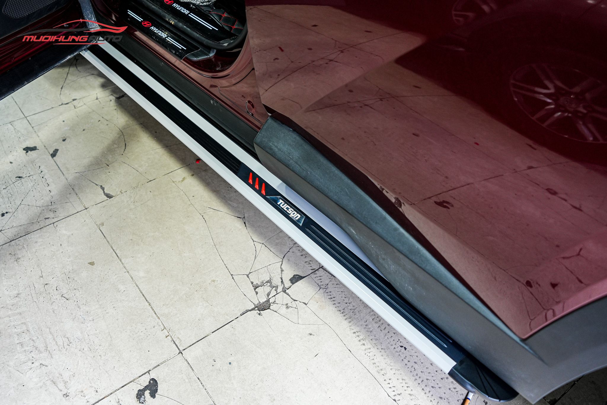 Bệ lên xuống Hyundai Tucson 2019