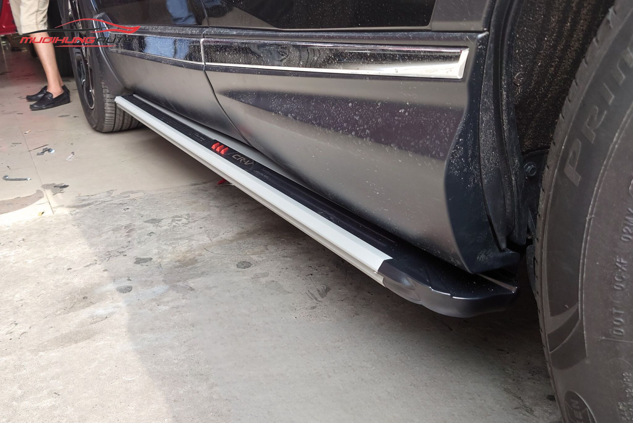 Bệ lên xuống xe Honda CRV 2018