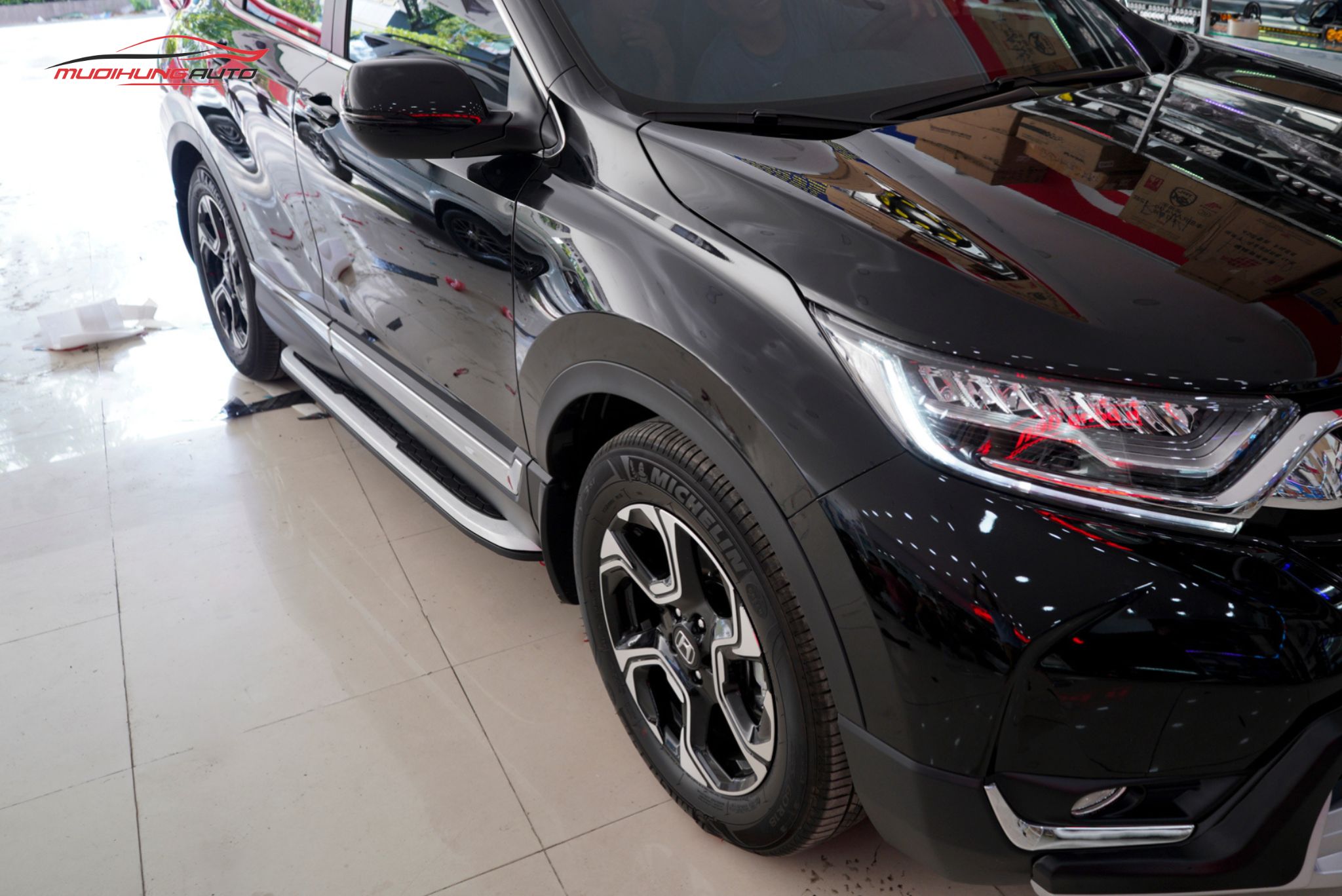 Bệ lên xuống xe Honda CRV 2020