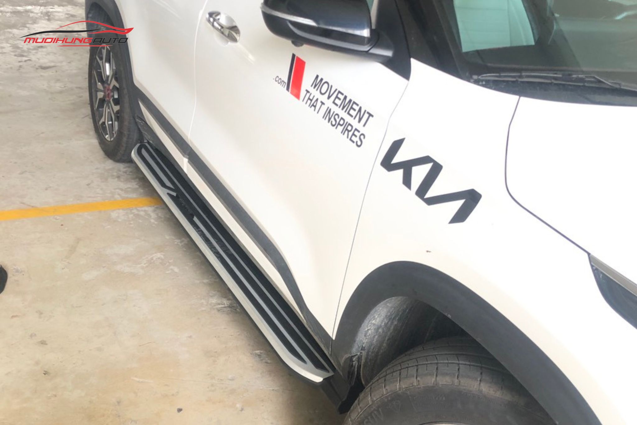 Bệ lên xuống xe Kia Seltos