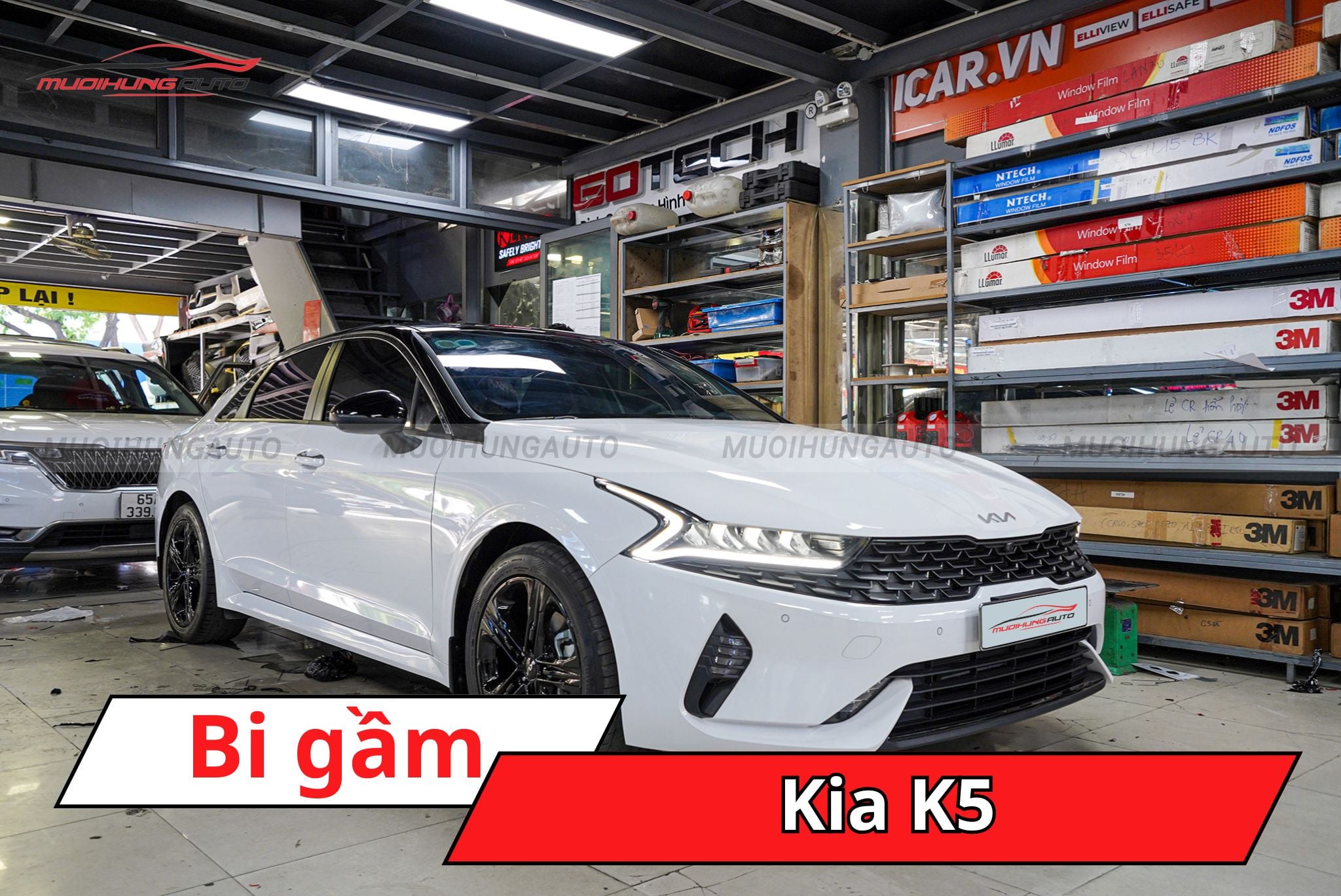 Bi gầm Kia K5