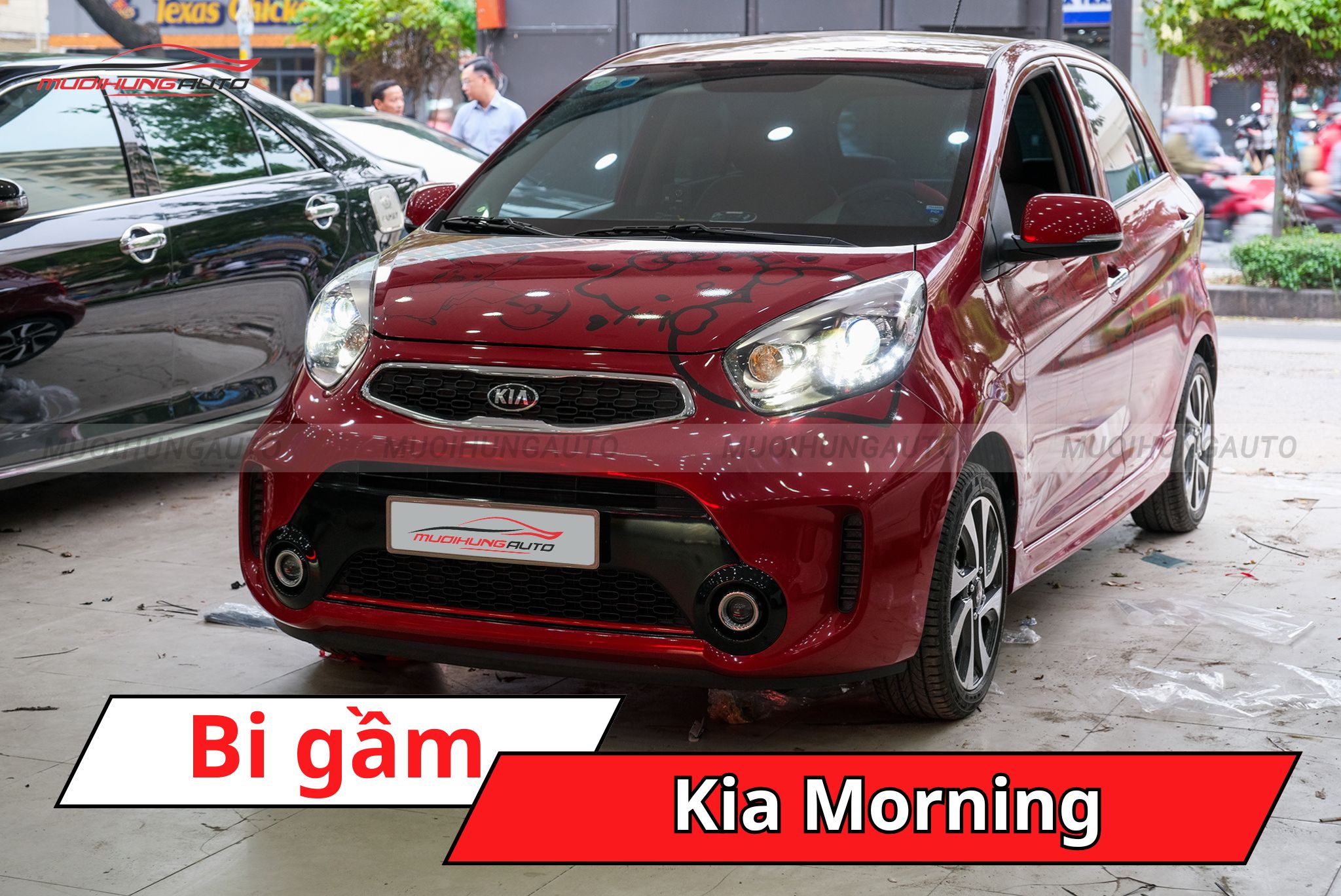 Bi gầm Kia Morning