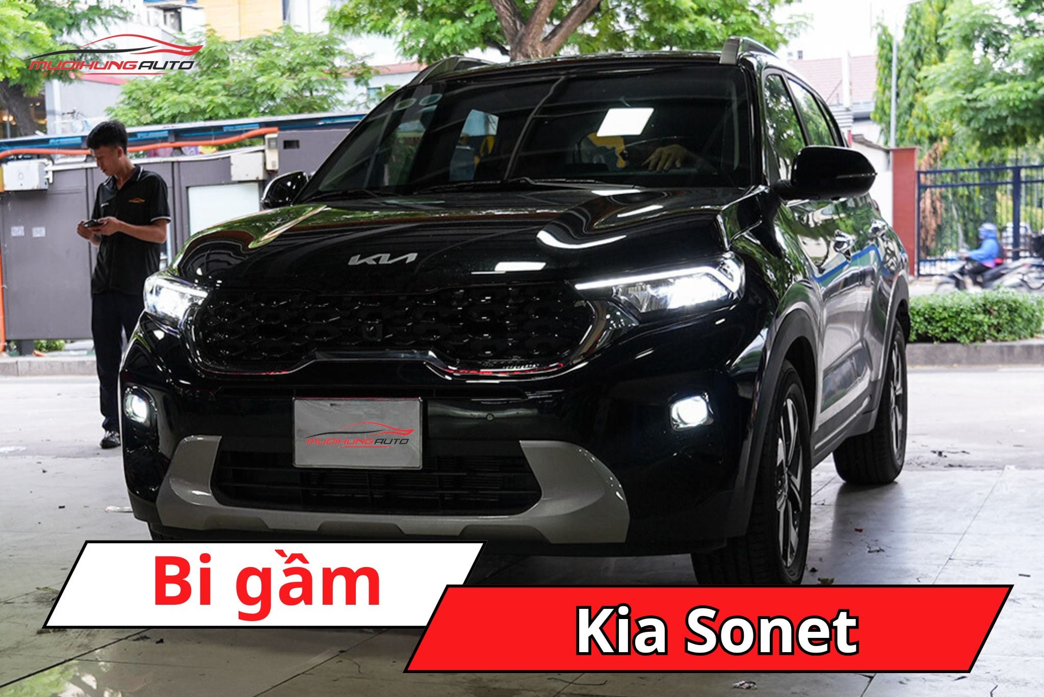 Bi gầm Kia Sonet