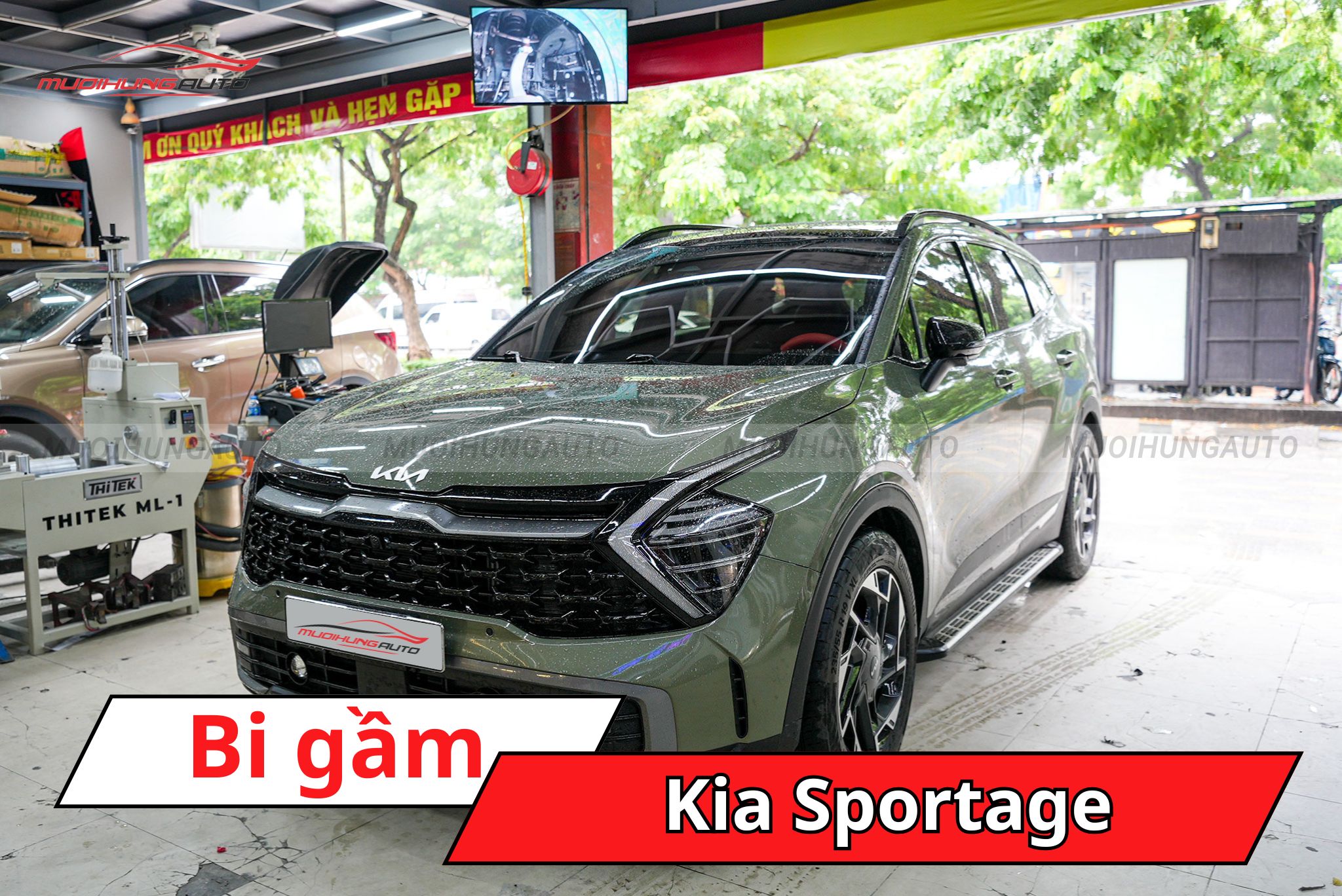 Bi gầm Kia Sportage