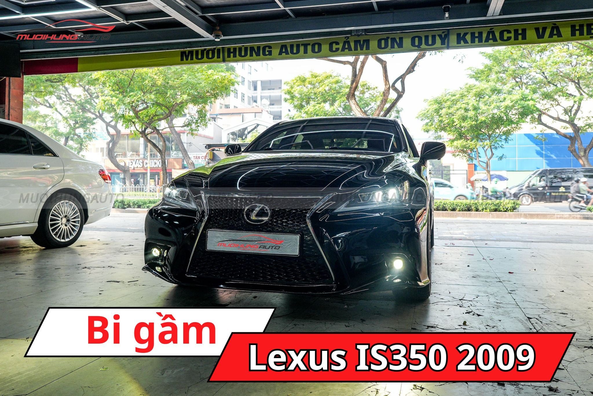 Bi gầm Lexus IS350 2009