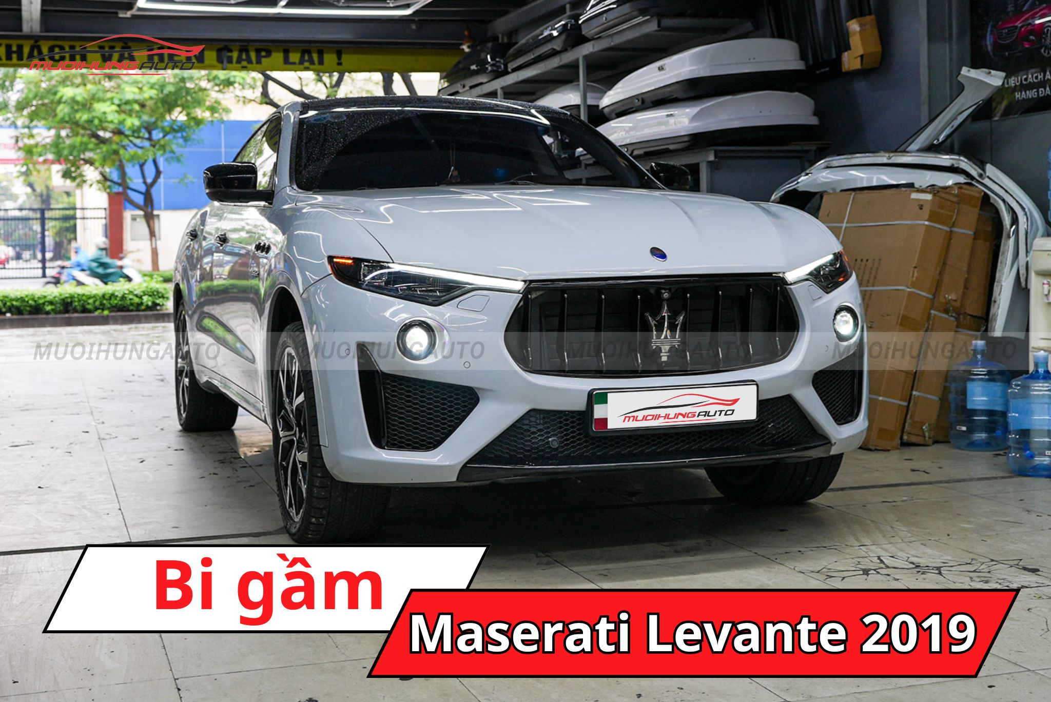 Bi gầm Maserati Levante 2019