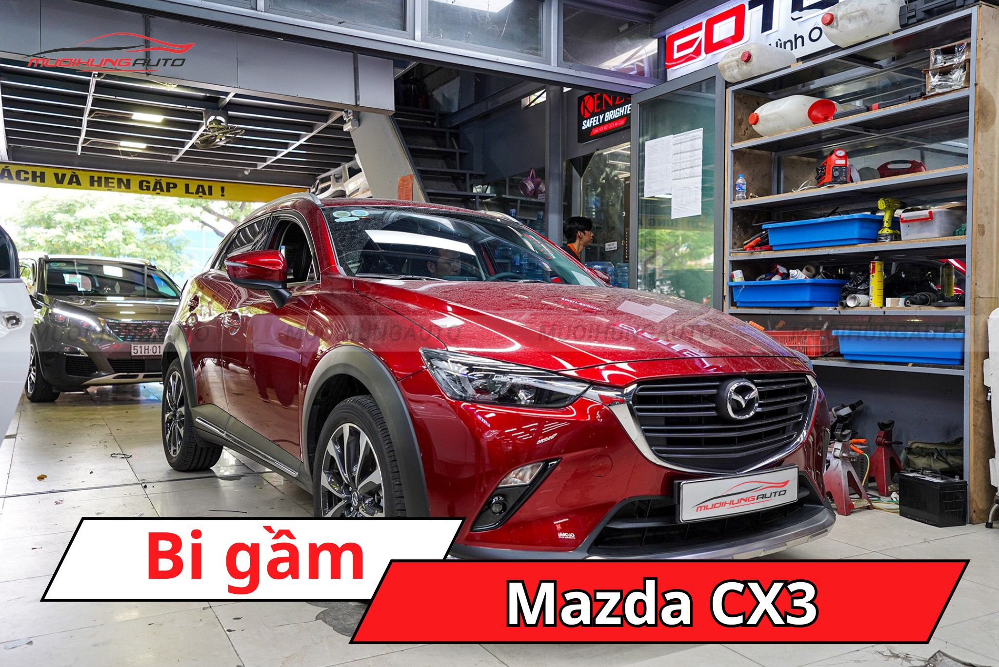 Bi gầm Mazda CX3