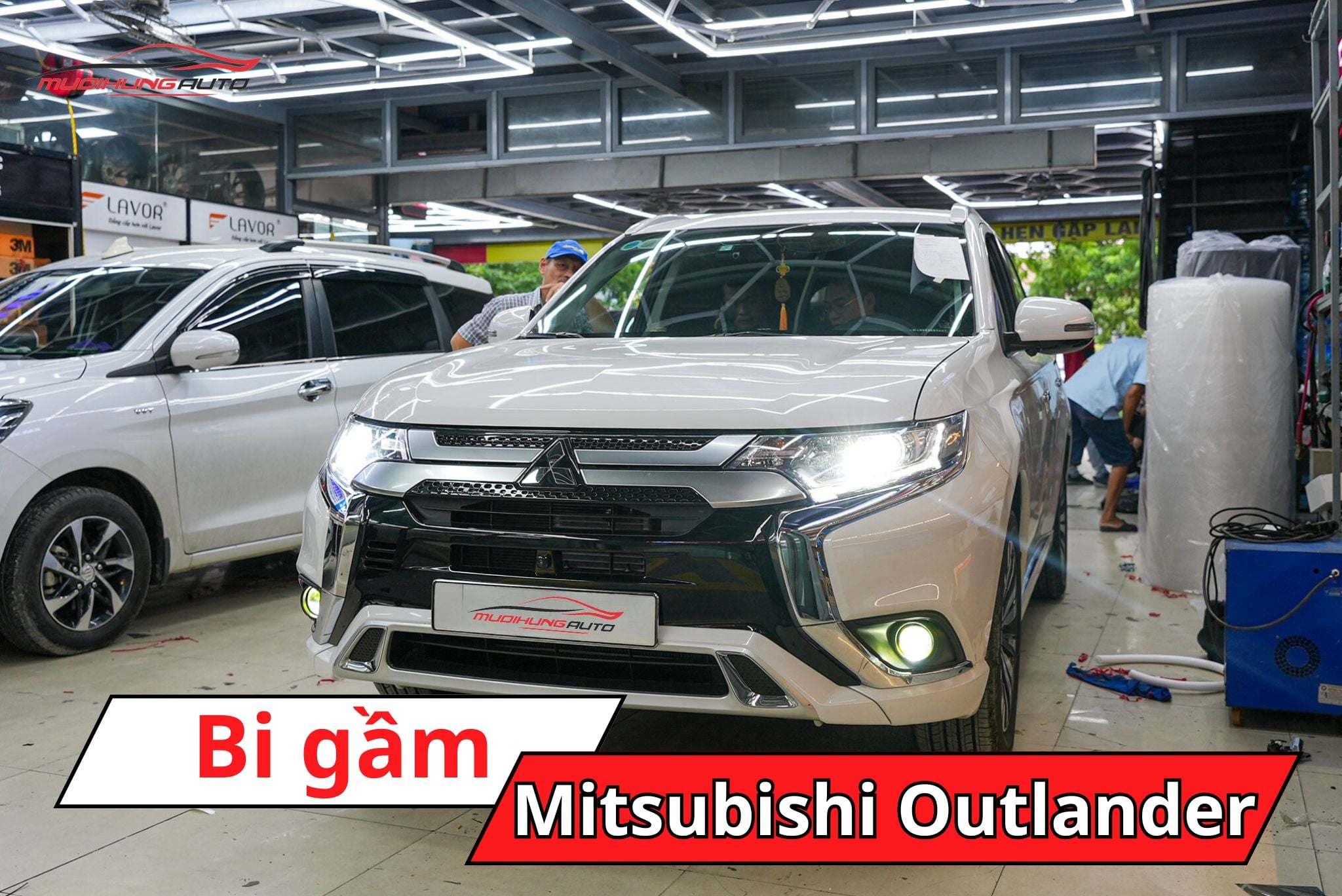 Bi gầm Mitsubishi Outlander