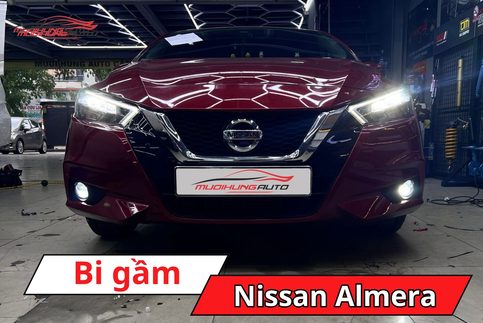 Bi gầm Nissan Almera