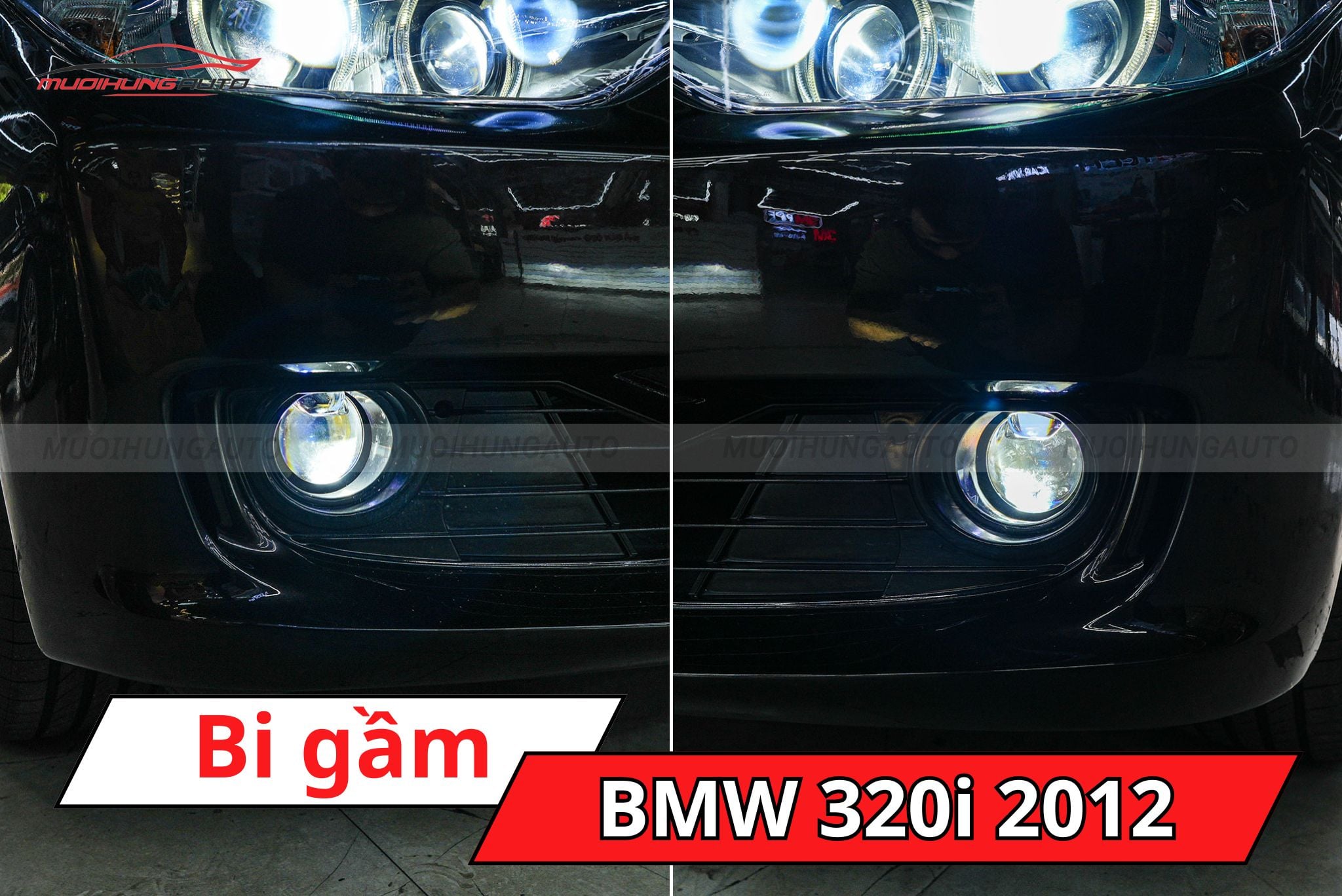 Bi gầm ô tô BMW 320i 2012
