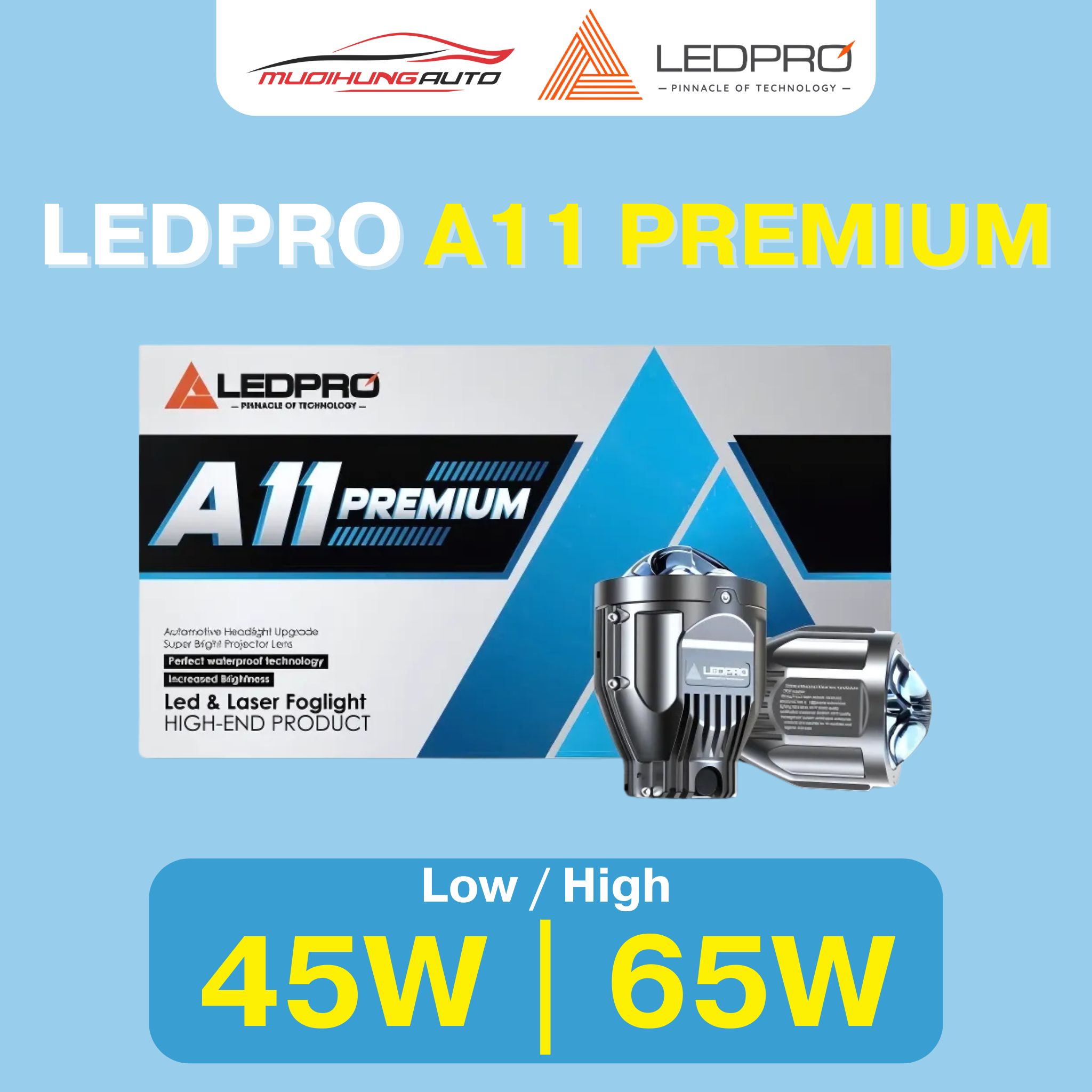 Bi gầm ô tô LEDPRO A11 Premium