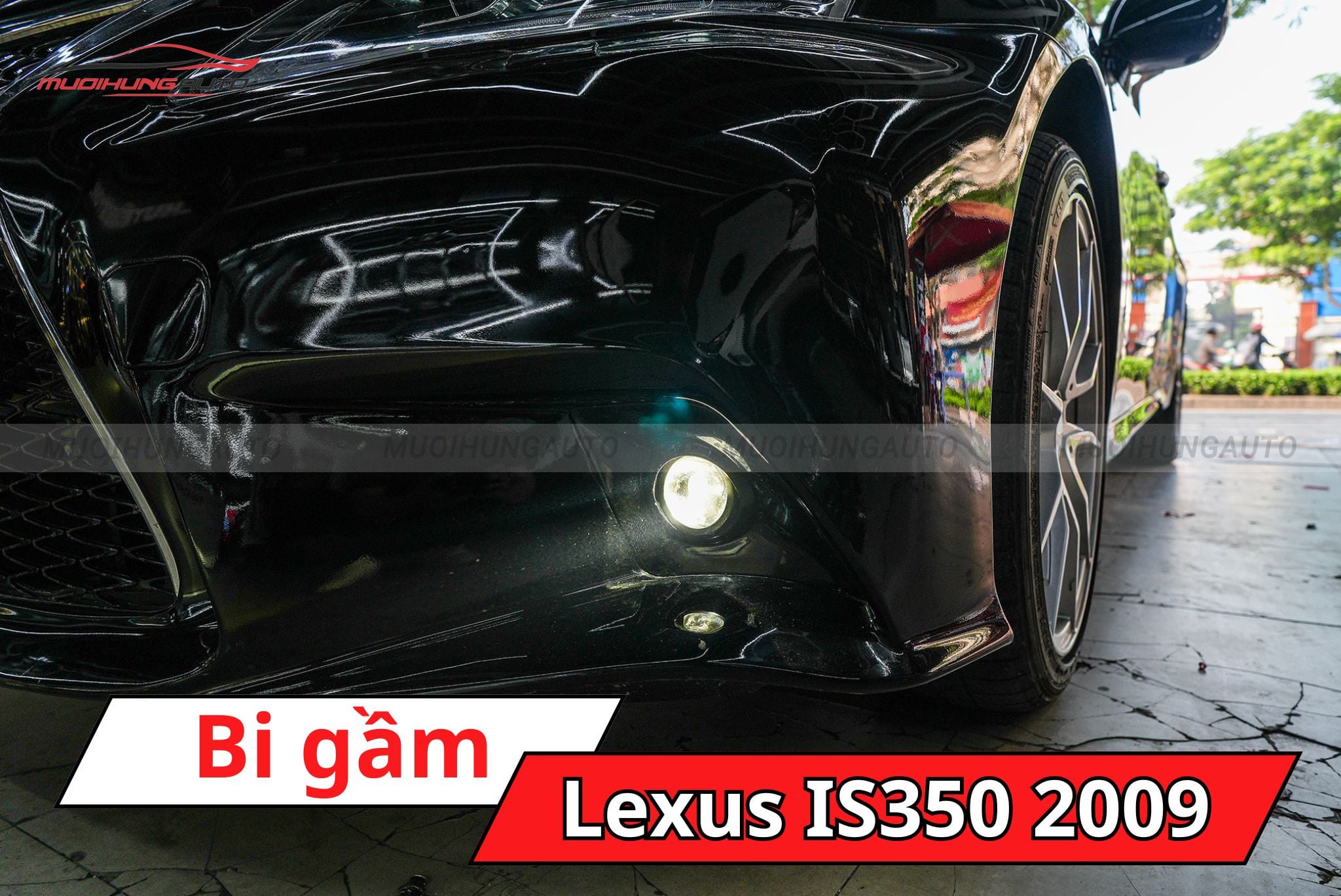 Bi gầm ô tô Lexus IS350 2009