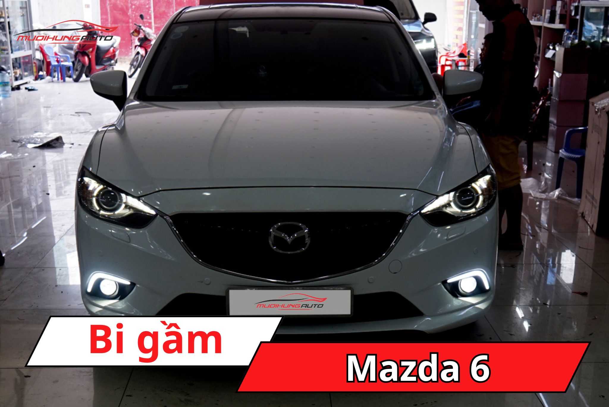 Bi gầm ô tô Mazda 6
