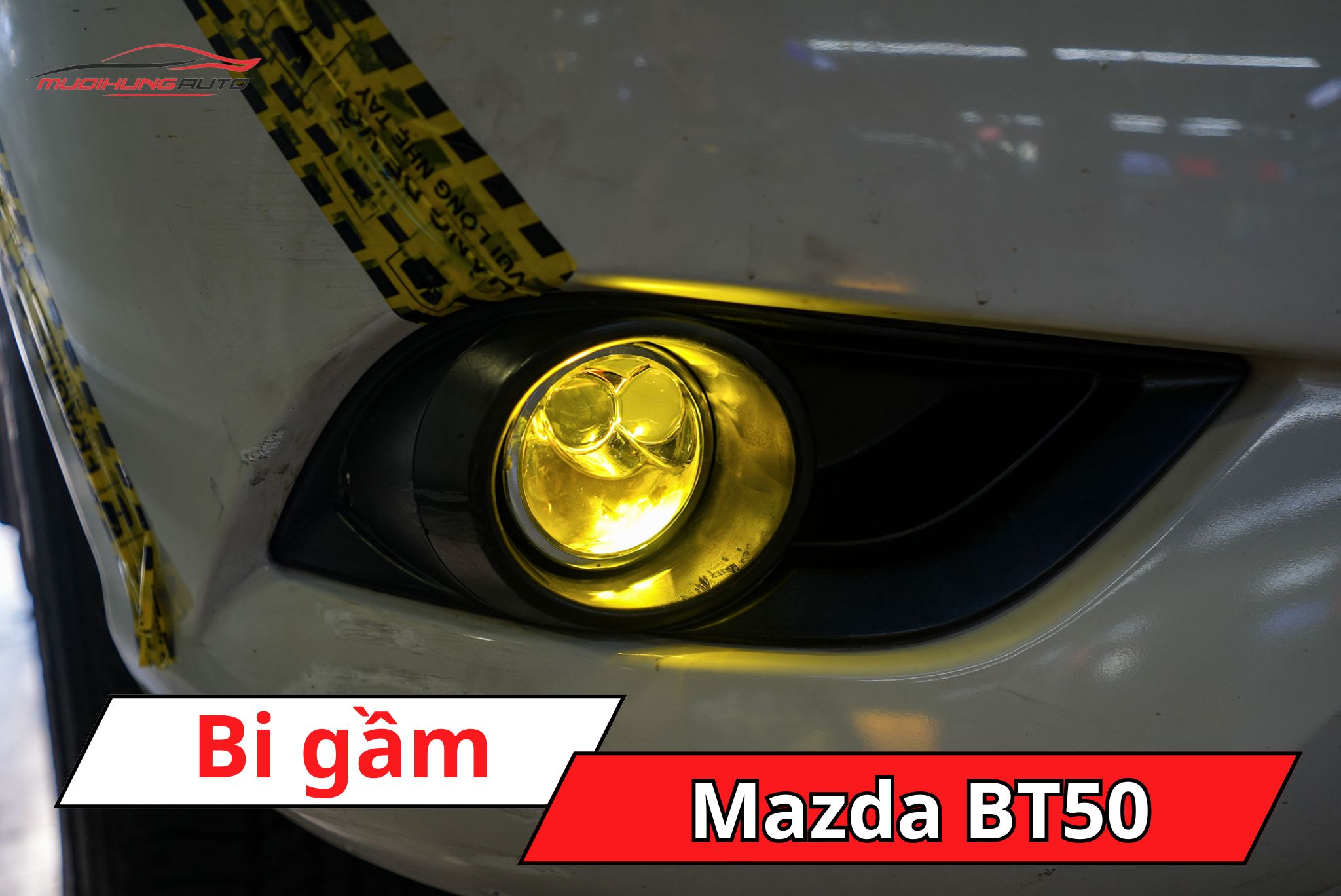 Bi gầm ô tô Mazda BT50