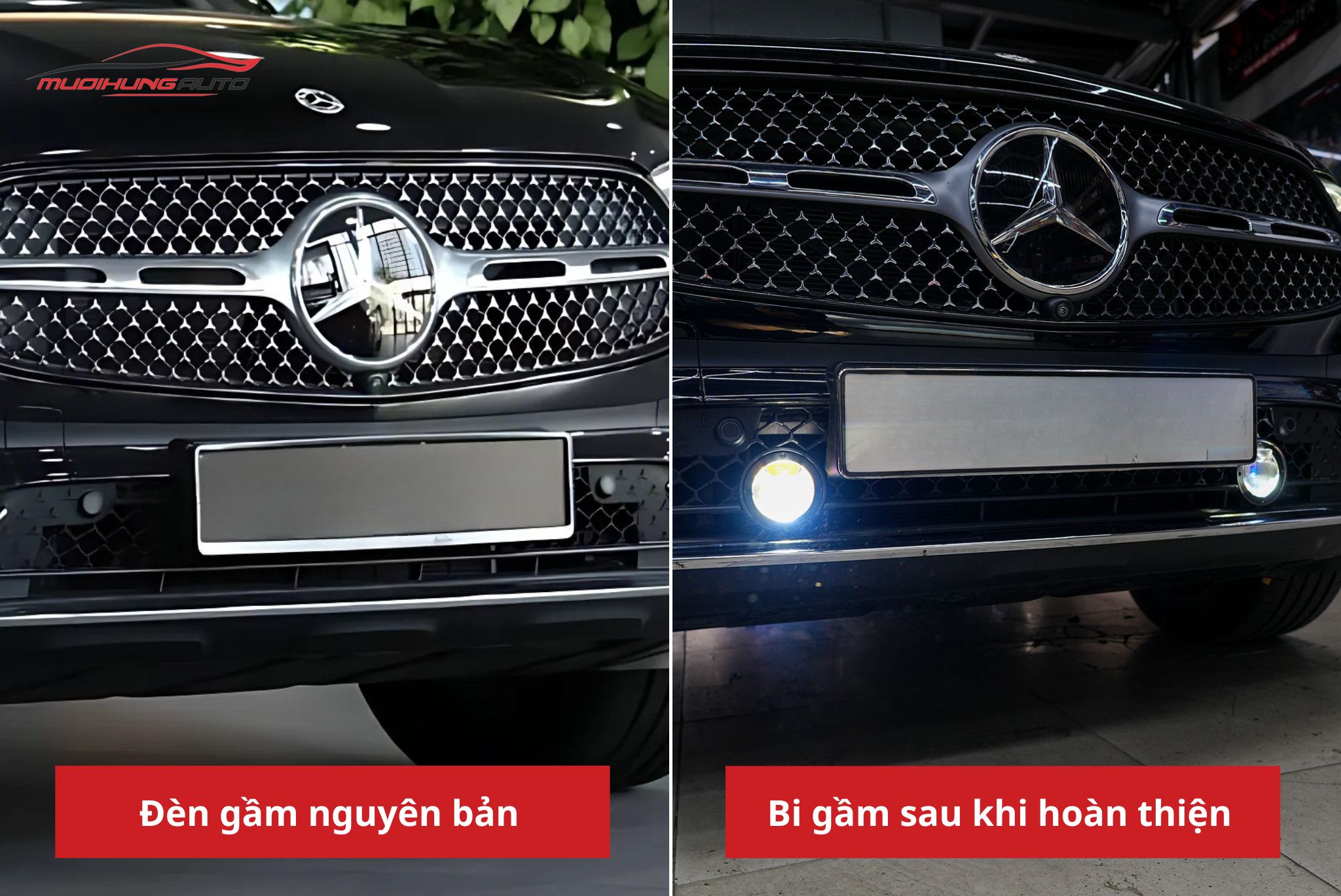 Bi gầm ô tô Mercedes GLC300 2024