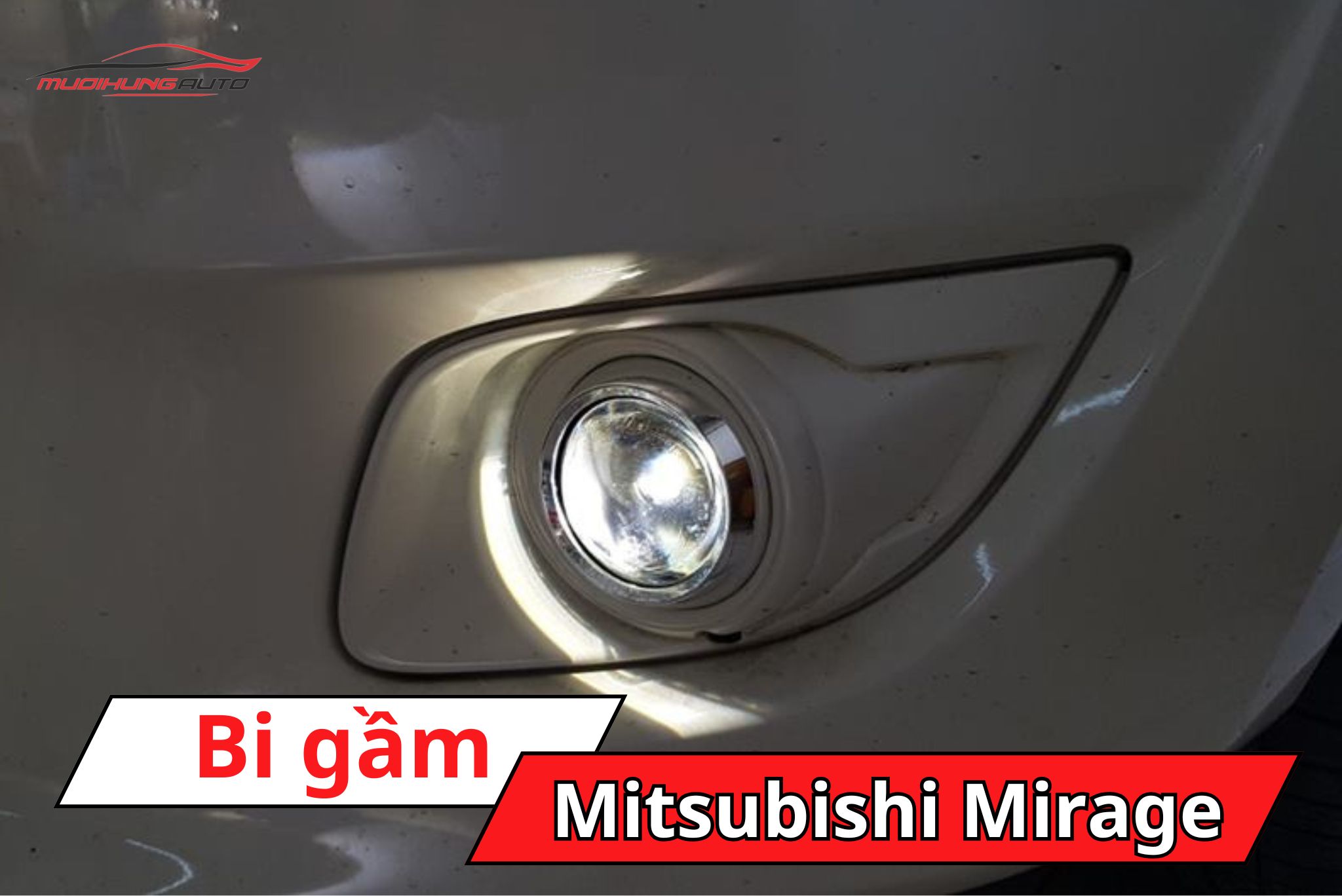 Bi gầm ô tô Mitsubishi Mirage