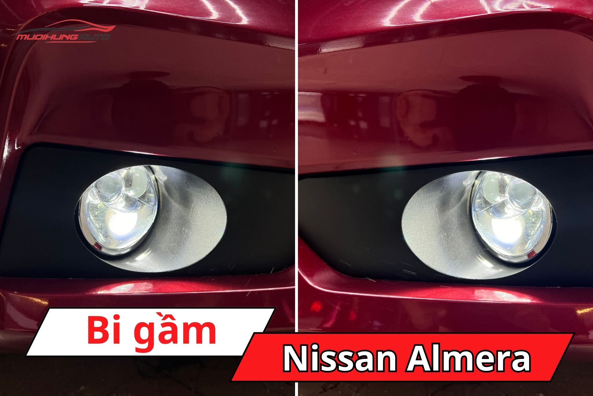 Bi gầm ô tô Nissan Almera